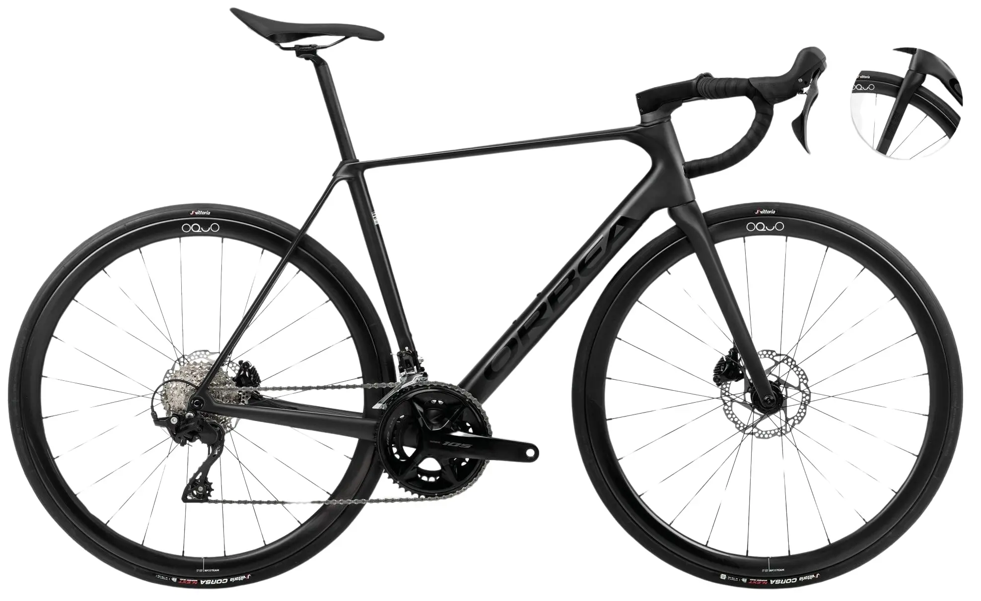 Orbea Orca M35 2024 Racefiets Carbon Zwart 60cm