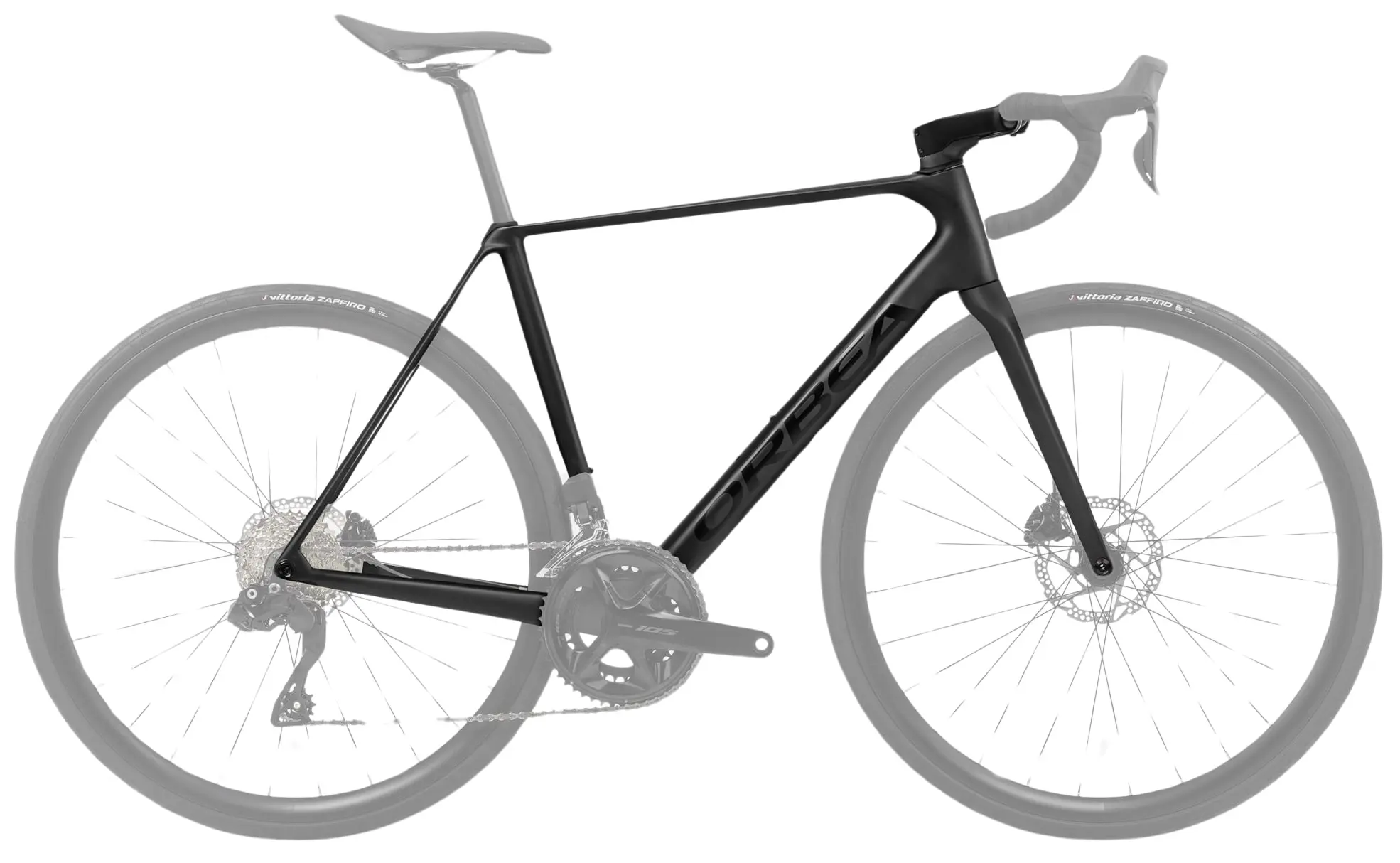 Orbea Orca OMR 2024 Racefiets Frame Carbon Zwart 47cm