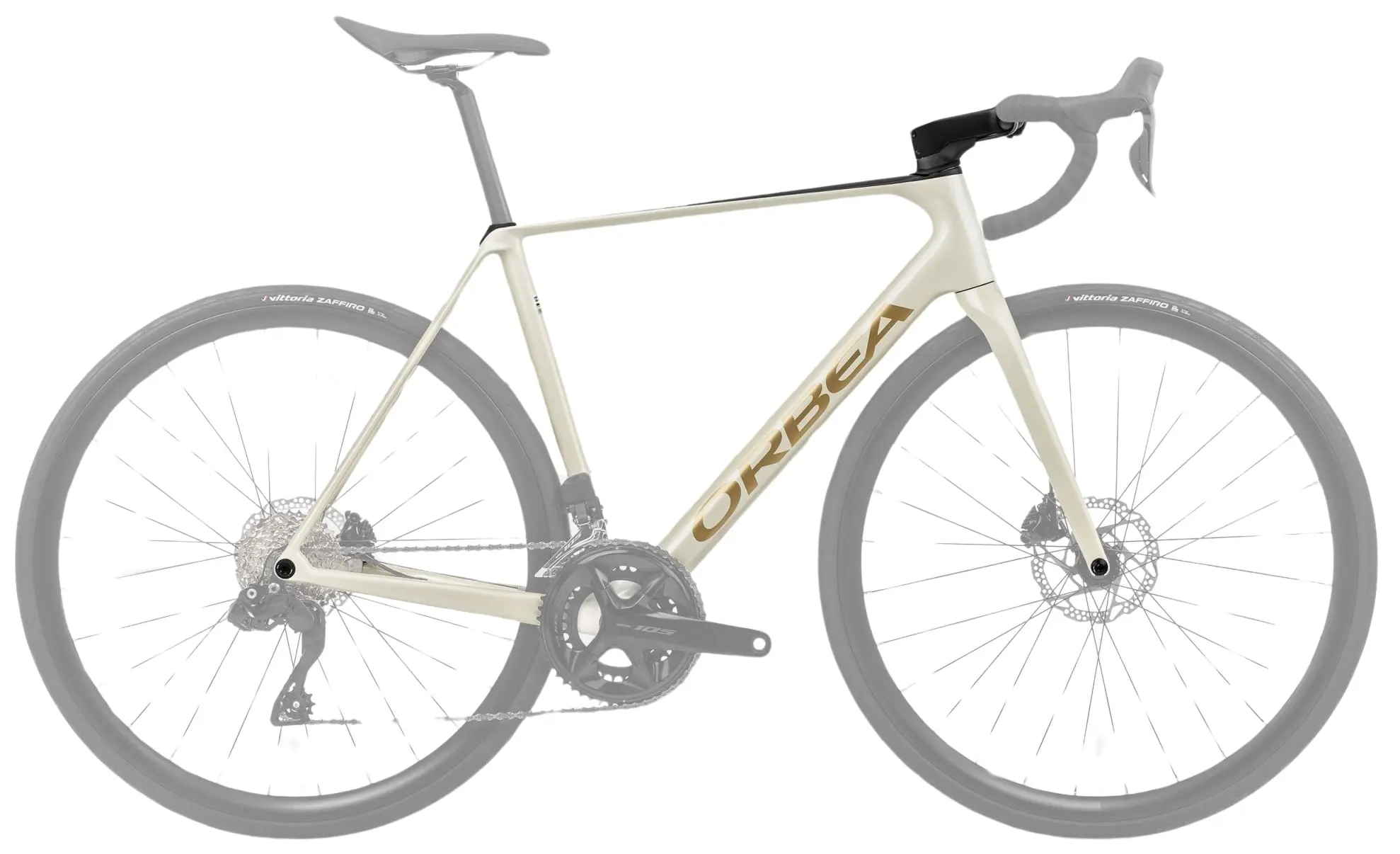 Orbea Orca OMR 2024 Racefiets Frame Carbon Wit 57cm