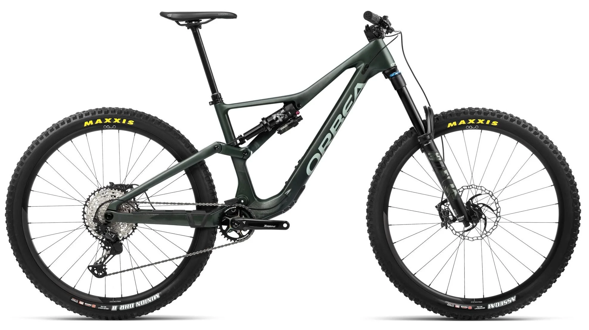 Orbea RALLON M10 2024 Mountainbike Fully Carbon Groen M