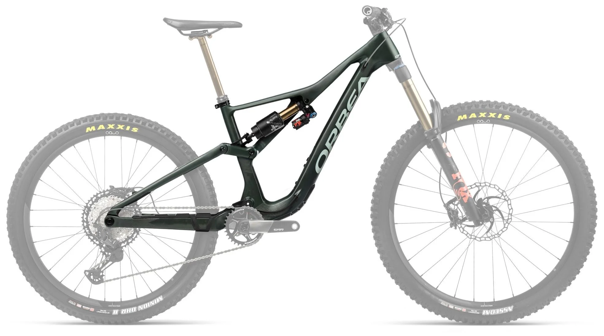 Orbea RALLON+X2 2POS FK 2024 Mountainbike Fully Carbon Groen XL