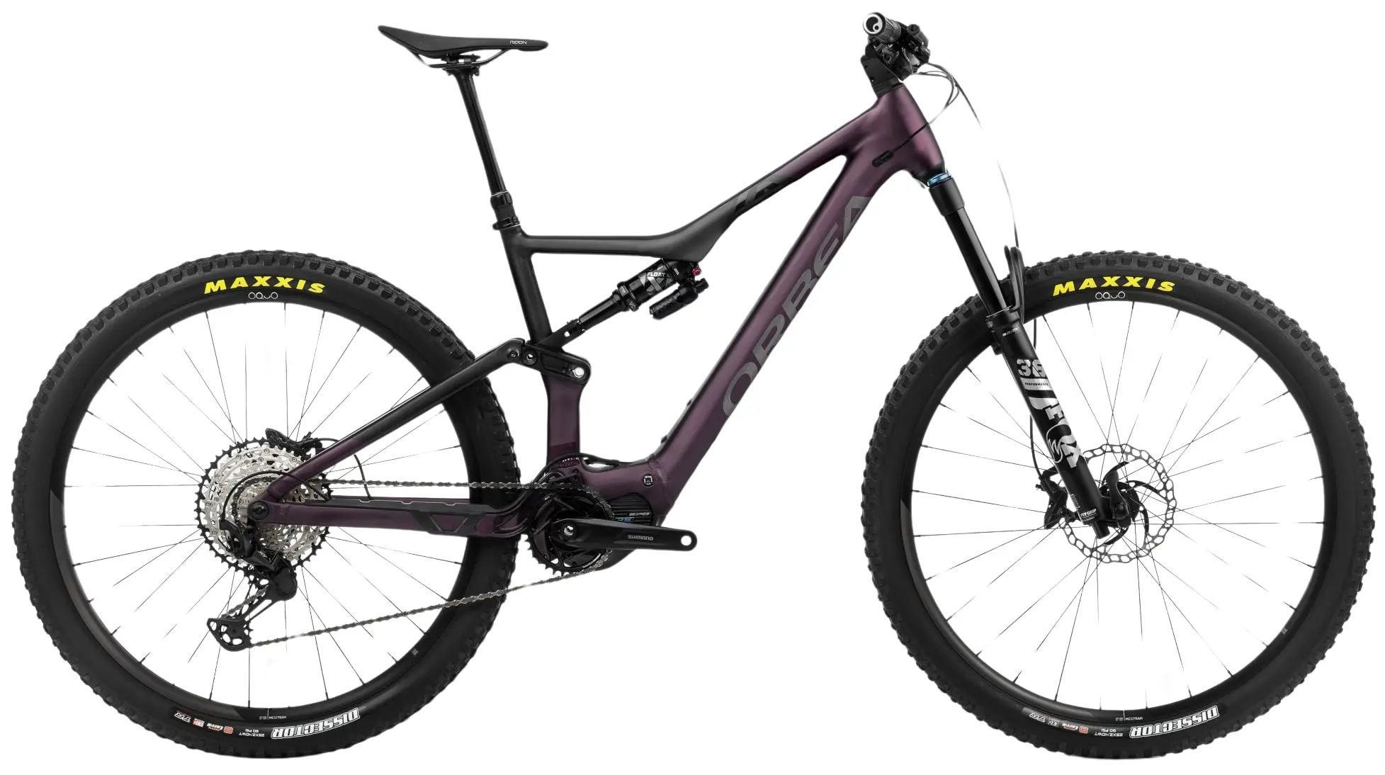 Orbea Rise H10 2024 Elektrische Mountainbike Fully 29 Zoll Paars XL