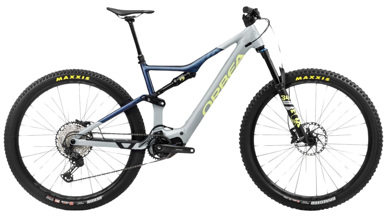 Orbea Rise H20 2024 Elektrische Mountainbike Fully 29 Zoll Wit L