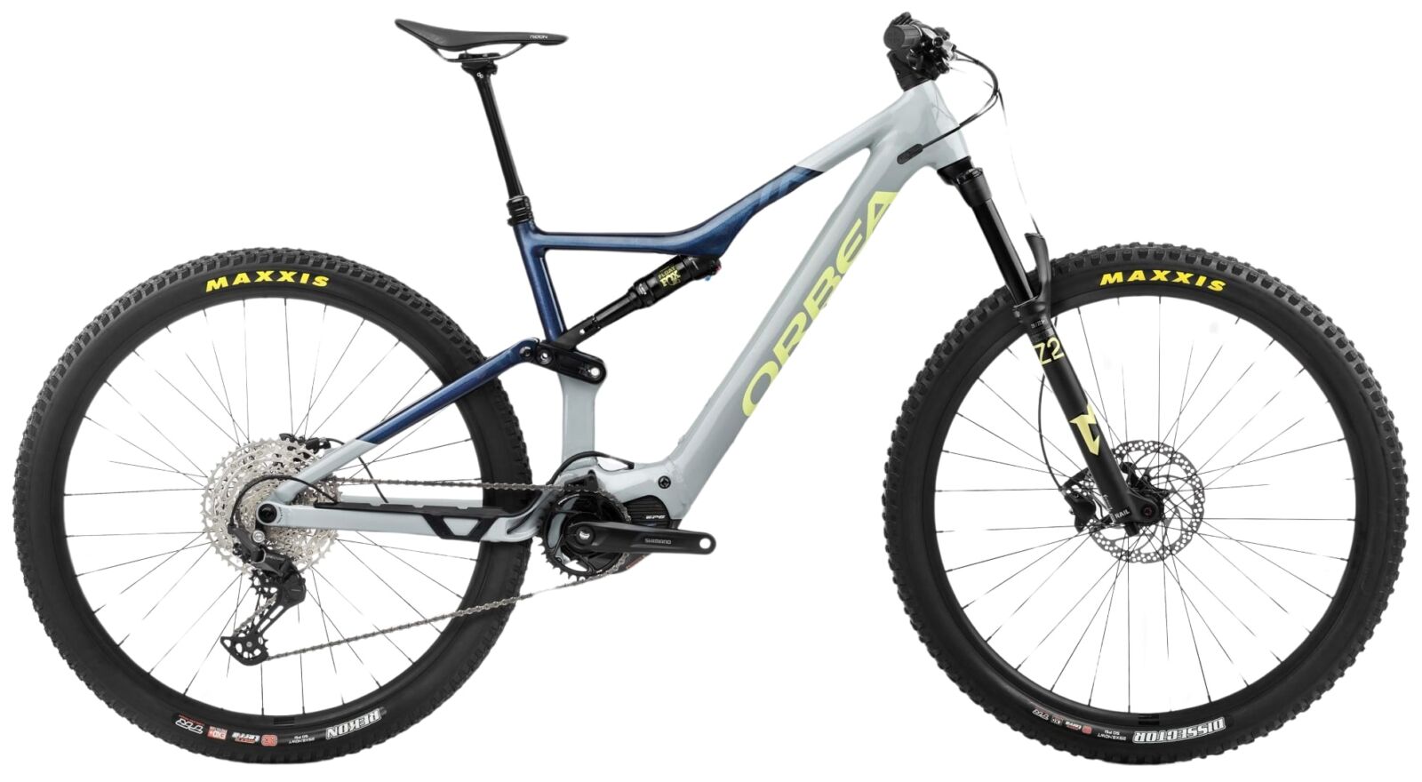 Orbea Rise H30 2024 Elektrische Mountainbike Fully 29 Zoll Wit L