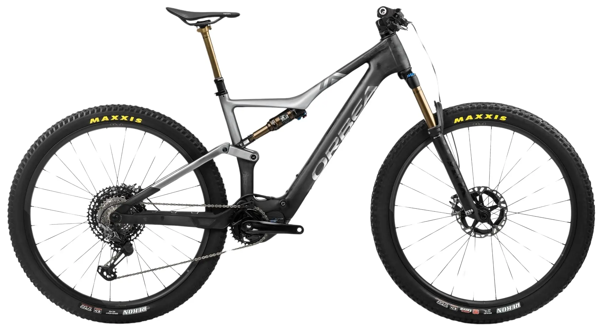 Orbea Rise M-Ltd 2024 Elektrische Mountainbike Fully Carbon Zwart XL 51cm