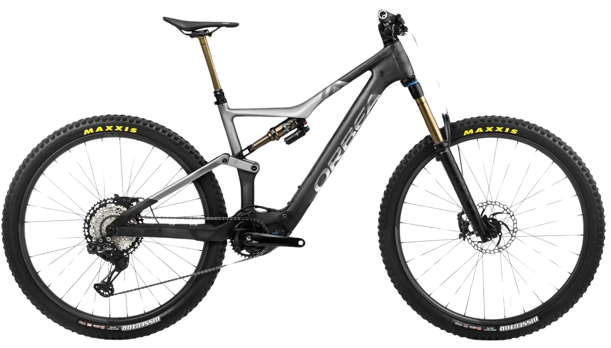 Orbea Rise M-Team 2024 Elektrische Mountainbike Fully Carbon Zwart XL 51cm