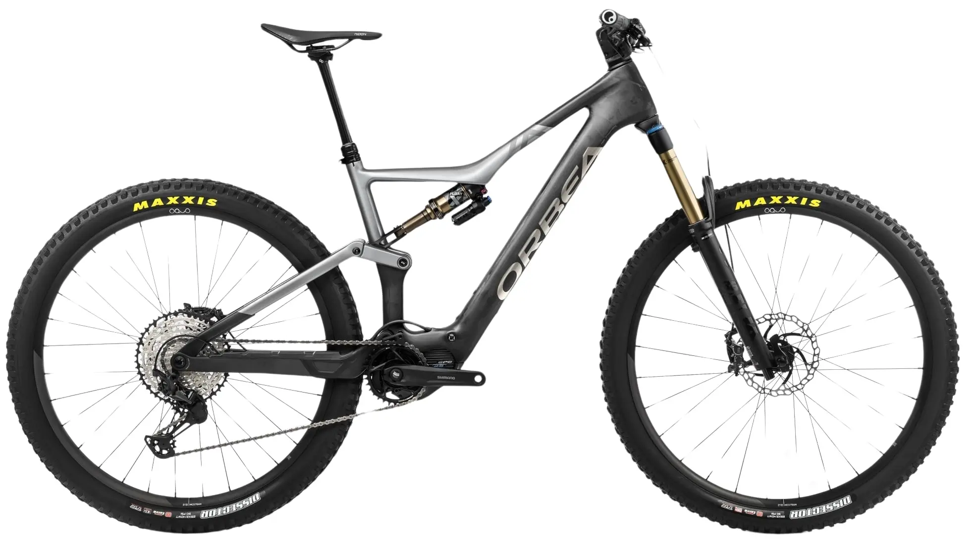 Orbea Rise M10 2024 Elektrische Mountainbike Fully Carbon Zwart XL 51cm
