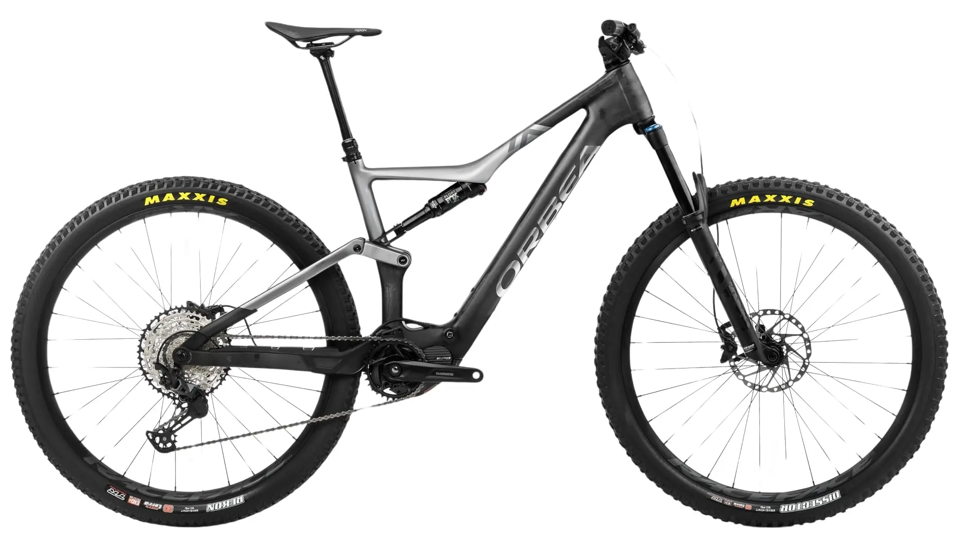 Orbea Rise M20 2024 Elektrische Mountainbike Fully Carbon Zwart XL 51cm