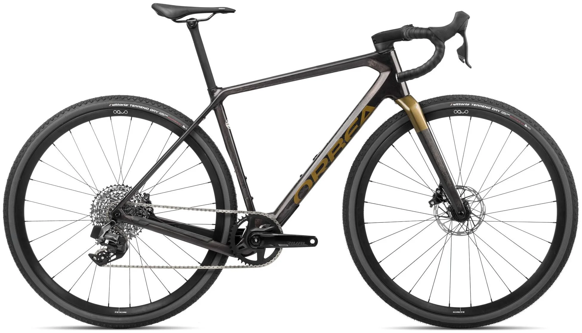 Orbea TERRA M31eTEAM 1X 2024 Gravelbike Carbon Zwart M