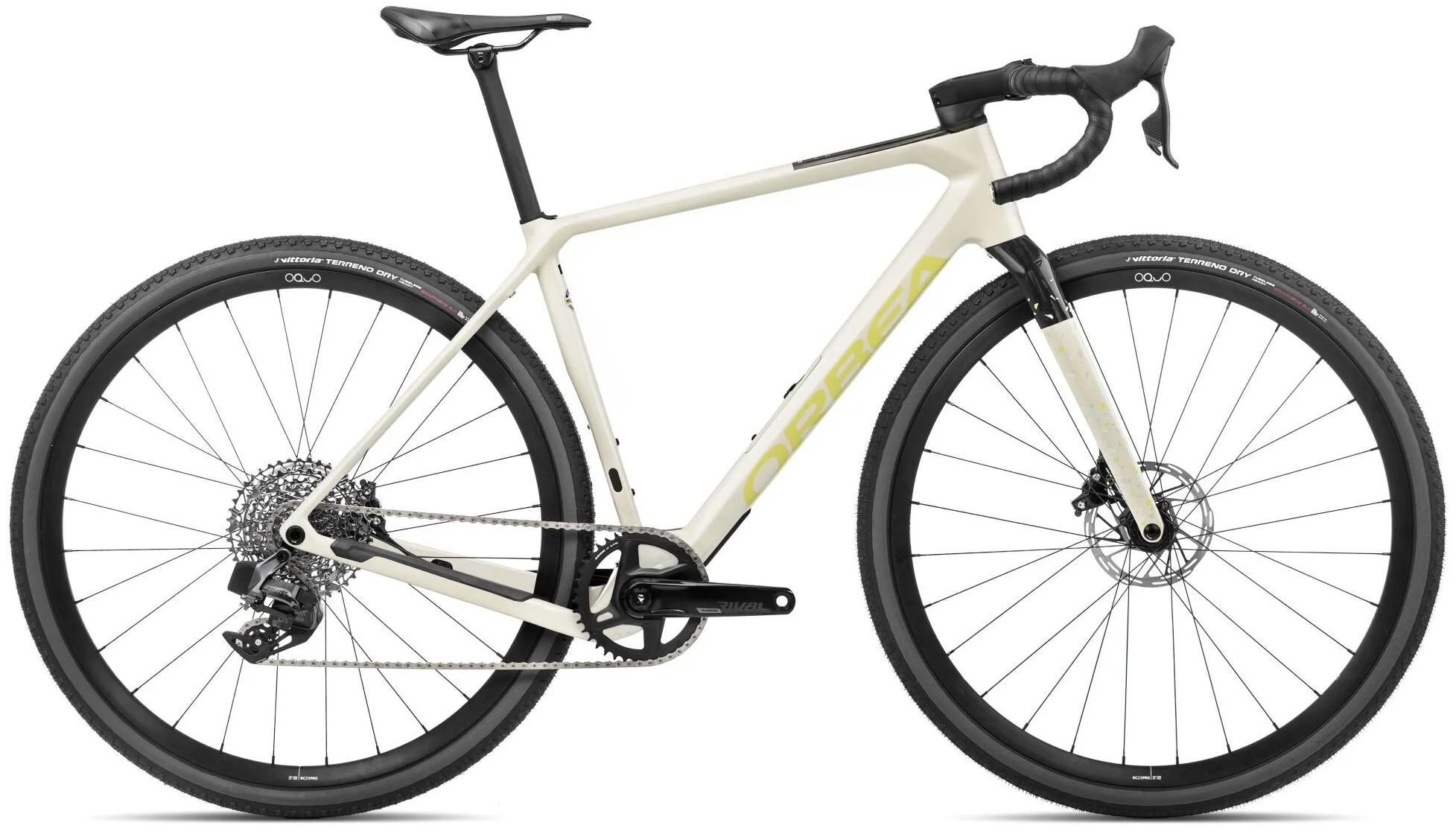 Orbea TERRA M31eTEAM 1X 2024 Gravelbike Carbon Wit M