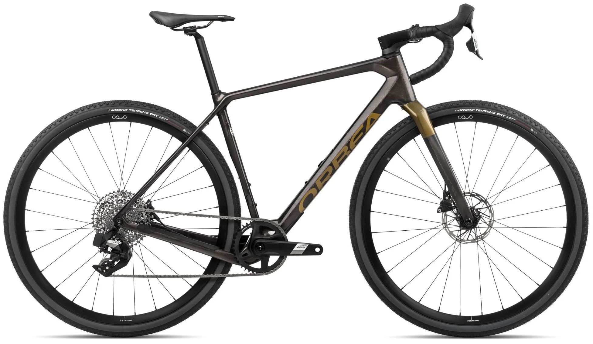 Orbea TERRA M41eTEAM 1X 2024 Gravelbike Carbon Zwart L