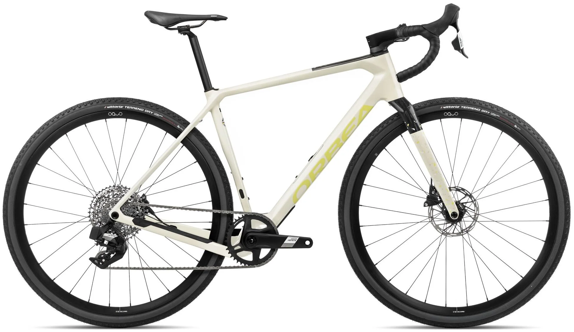 Orbea TERRA M41eTEAM 1X 2024 Gravelbike Carbon Wit L