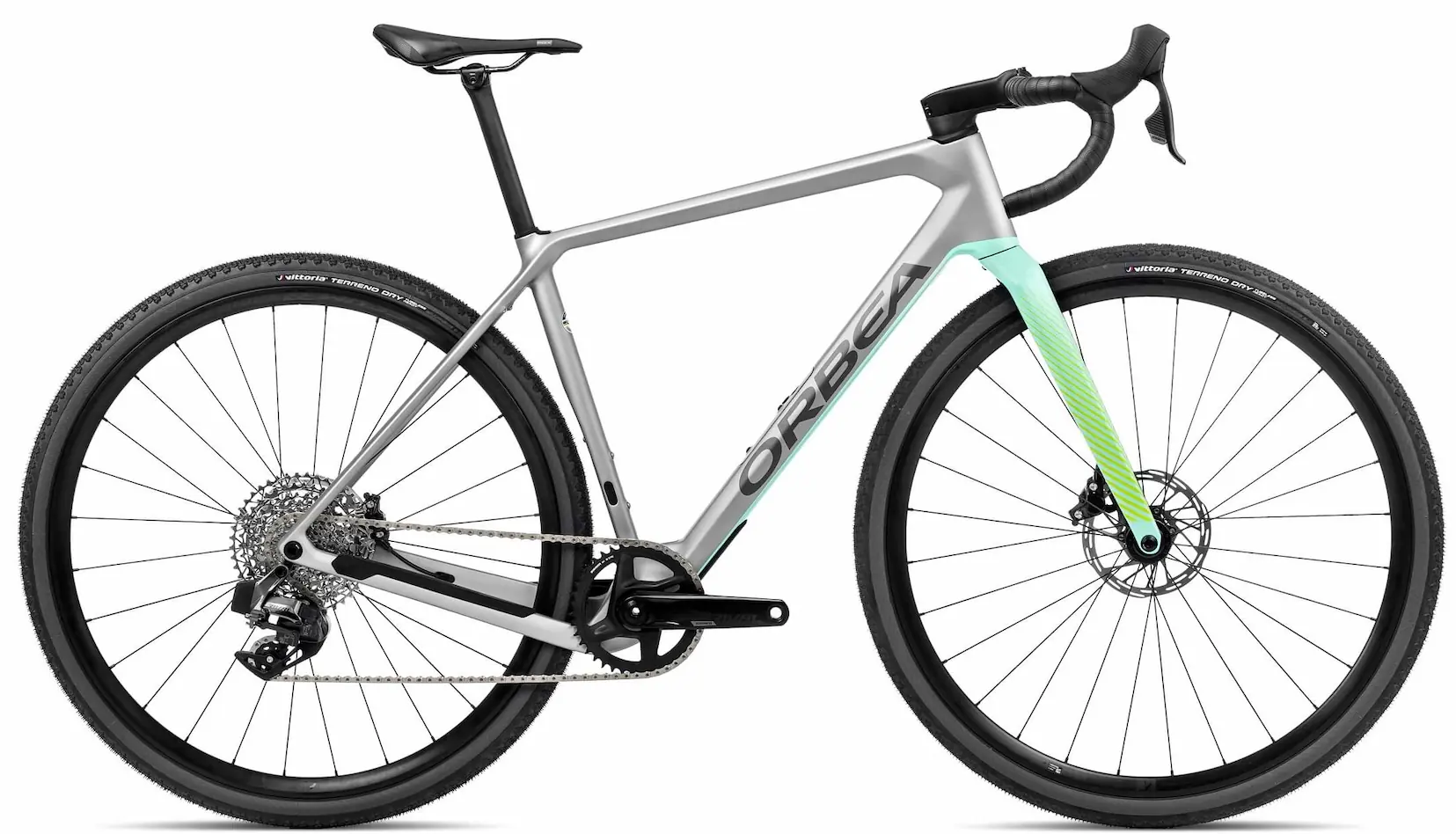 Orbea Terra M41e TEAM 1X 2023 Gravel Bike Carbon Grau S 43.8cm