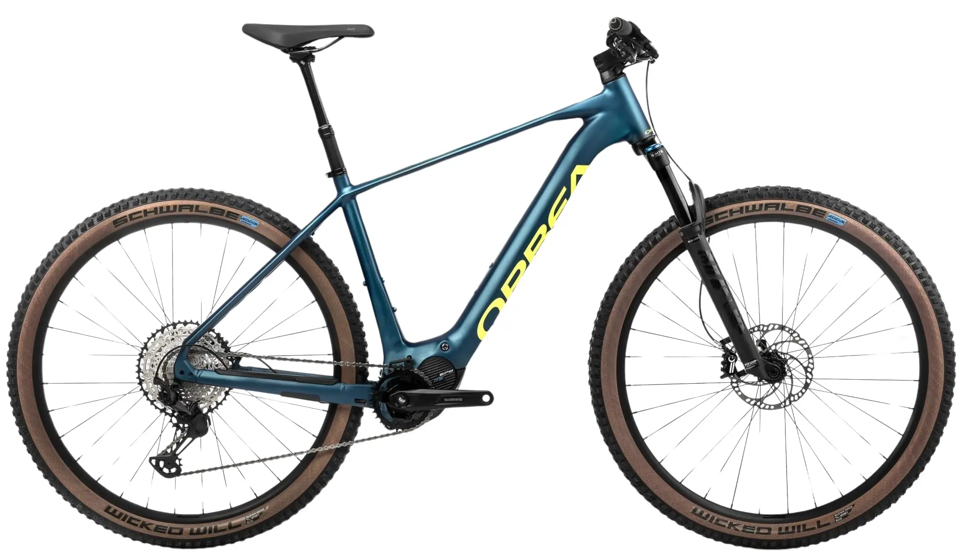 Orbea Urrun 10 2024 Elektrische Mountainbike Blauw M 45cm