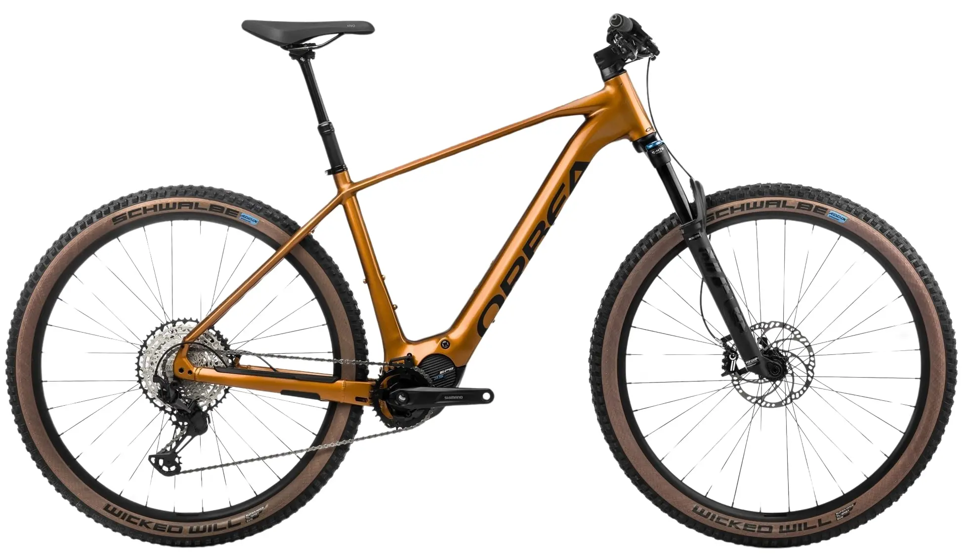Orbea Urrun 10 2024 Elektrische Mountainbike Oranje M 45cm