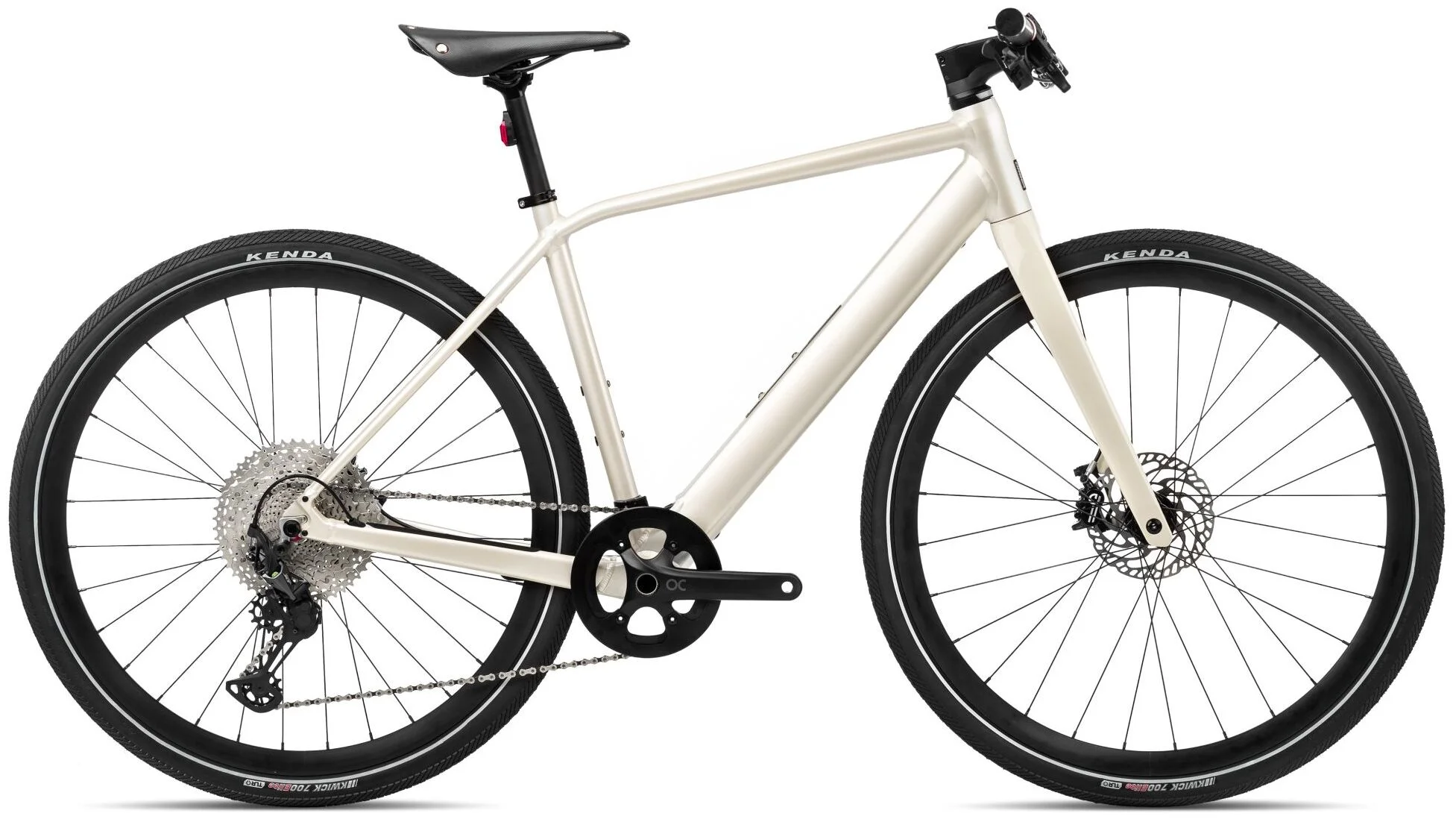 Orbea VIBE H10 2024 Lichtgewicht Elektrische Fiets Heren Wit L