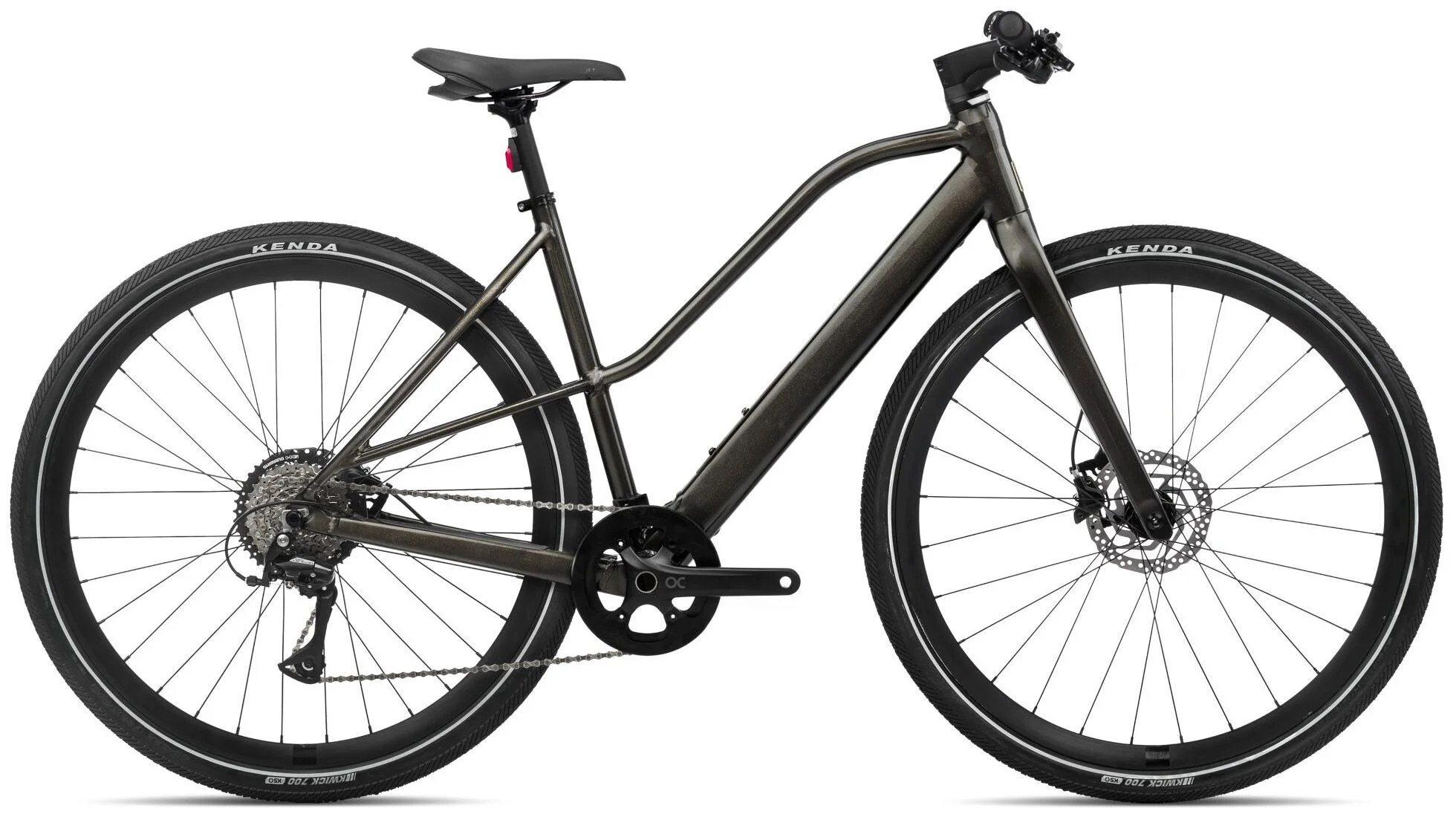 Orbea VIBE MID H30 2024 Lichtgewicht Elektrische Fiets Dames Groen L