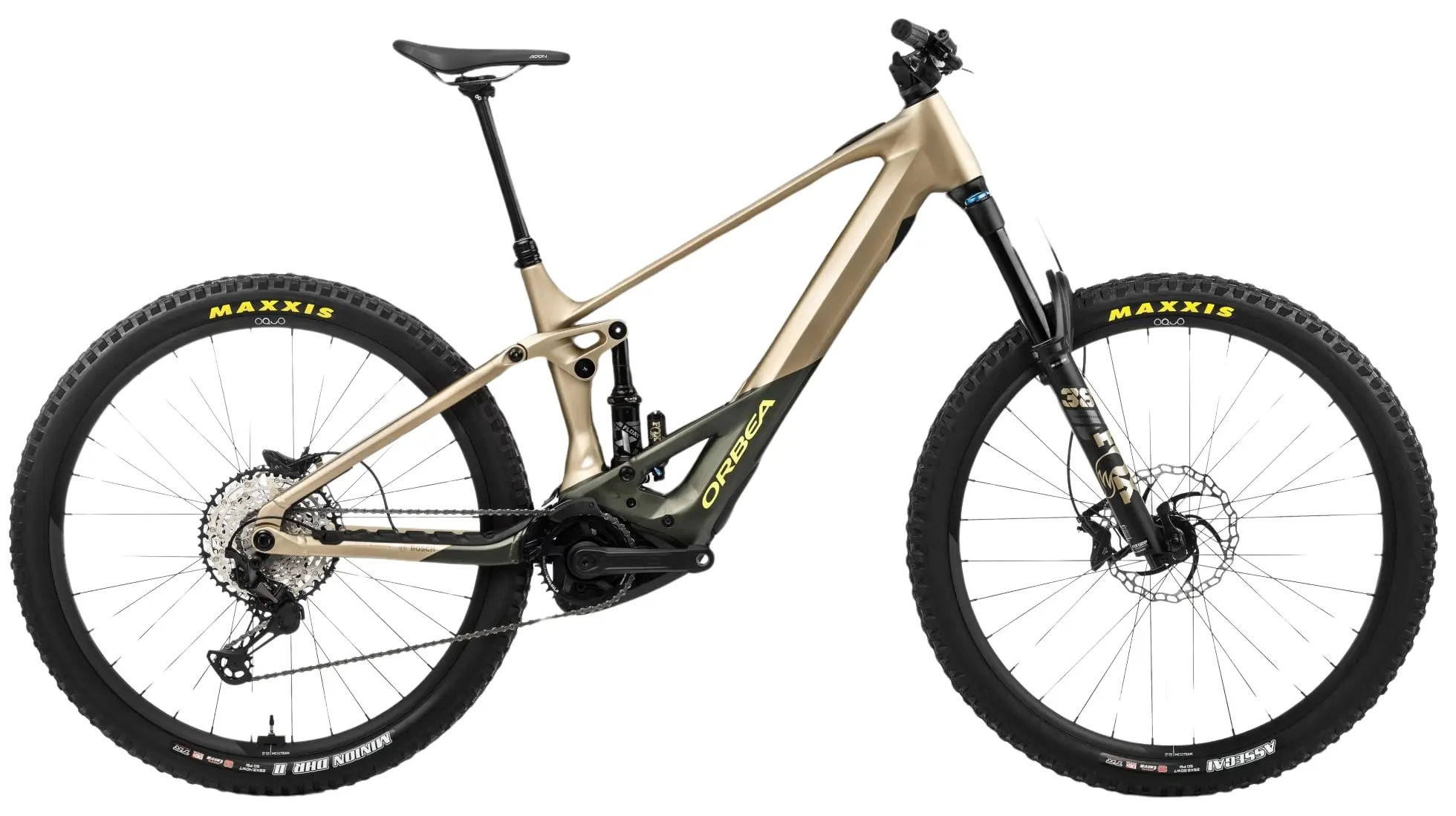 Orbea Wild H10 2024 Elektrische Mountainbike Fully Goud L