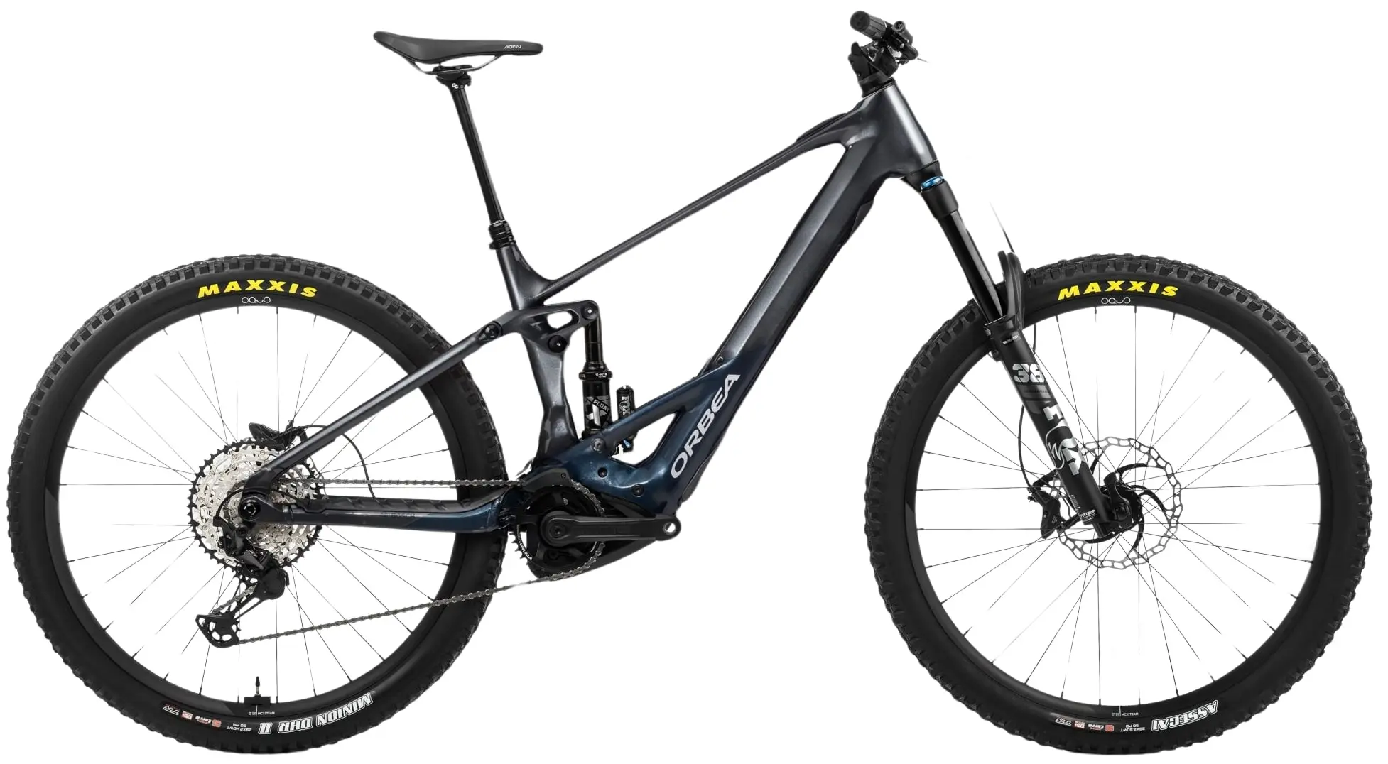 Orbea Wild H10 2024 Elektrische Mountainbike Fully Grijs XL