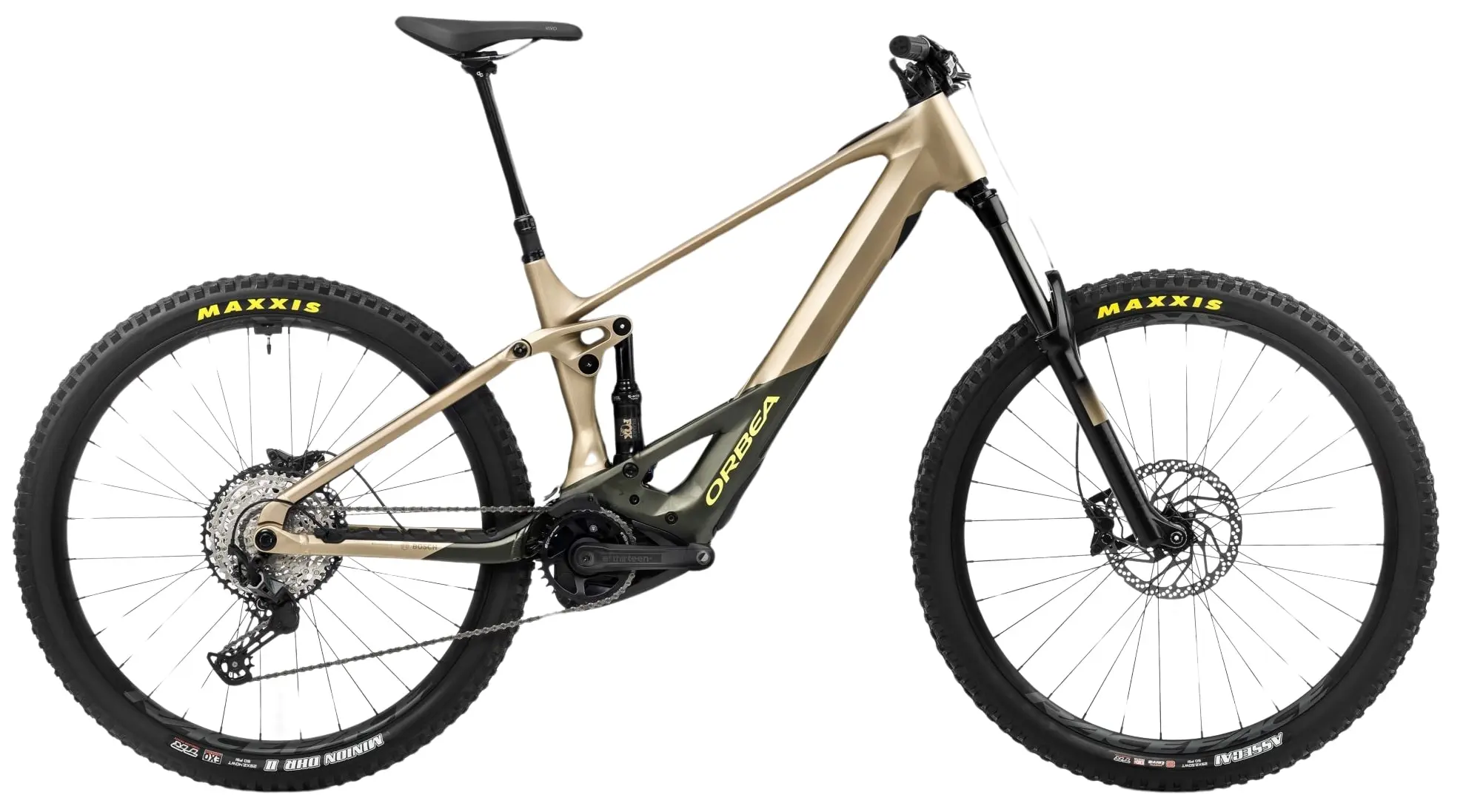 Orbea Wild H30 2024 Elektrische Mountainbike Fully Goud L
