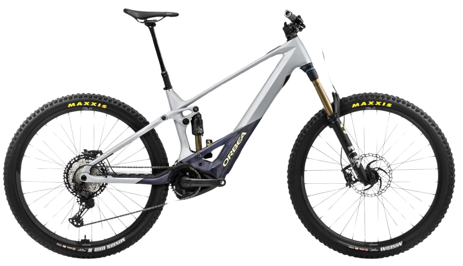 Orbea Wild M-Team 2024 Elektrische Mountainbike Fully Carbon Wit M
