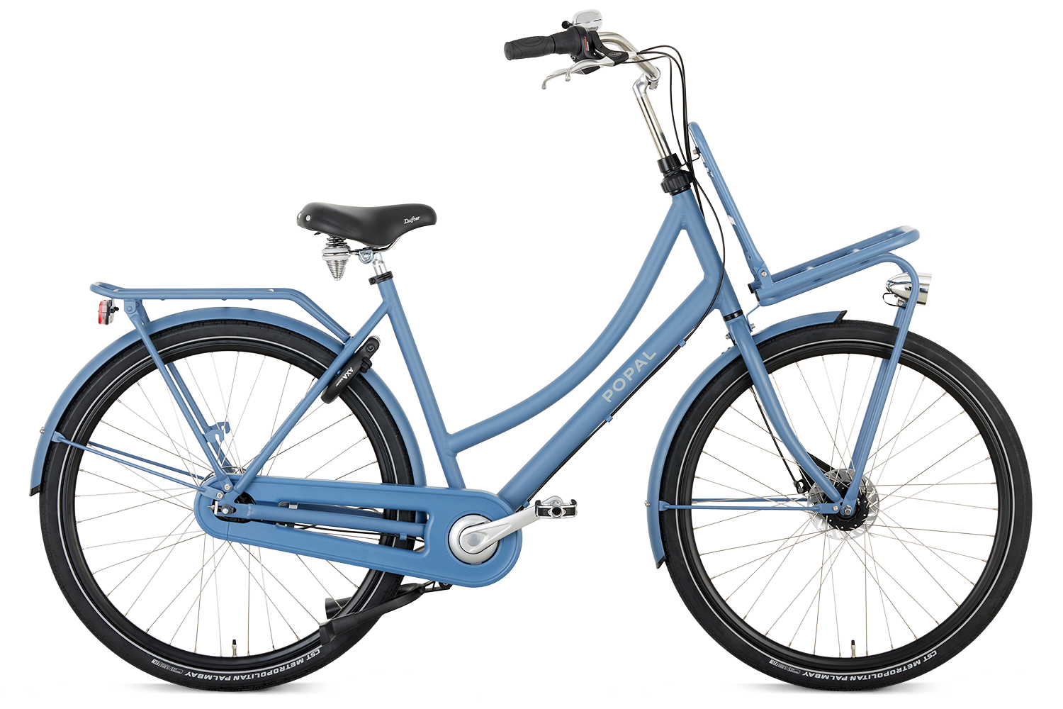 Popal Daily Dutch Prestige N7 2023 Dames Transportfiets Blauw 53 Cm