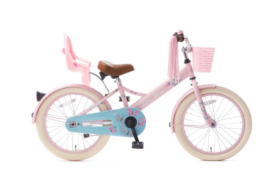 Supersuper Little Miss 18 Inch 2023 Meisjes Kinderfiets Roze