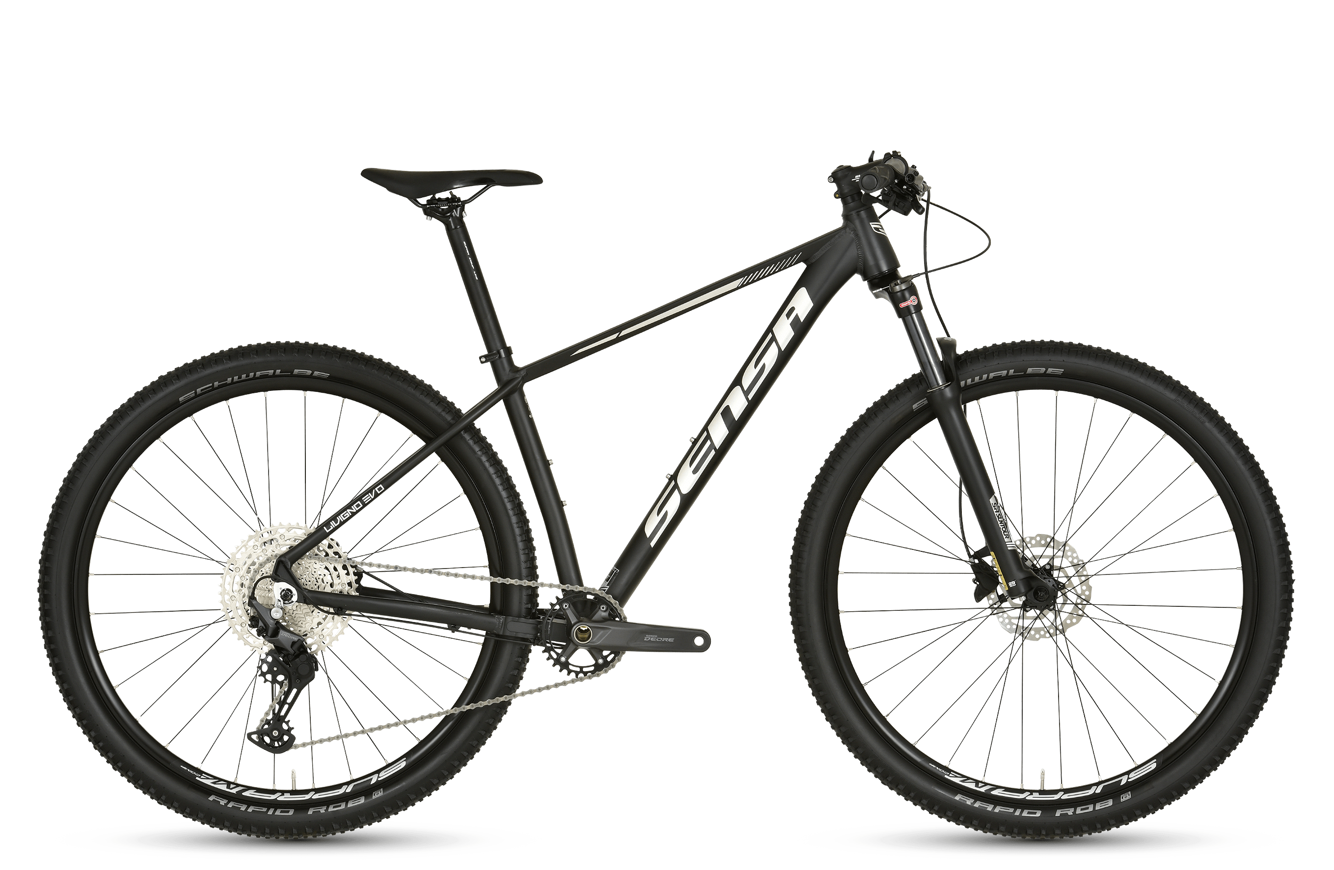 Sensa Livigno Evo Sport 29 2023 Heren Mountainbike Black/Grey 19 Inch