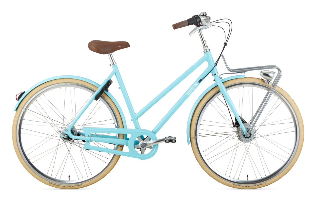 Union Flow N7 Dames Transportfiets Pale Blue 53 Cm