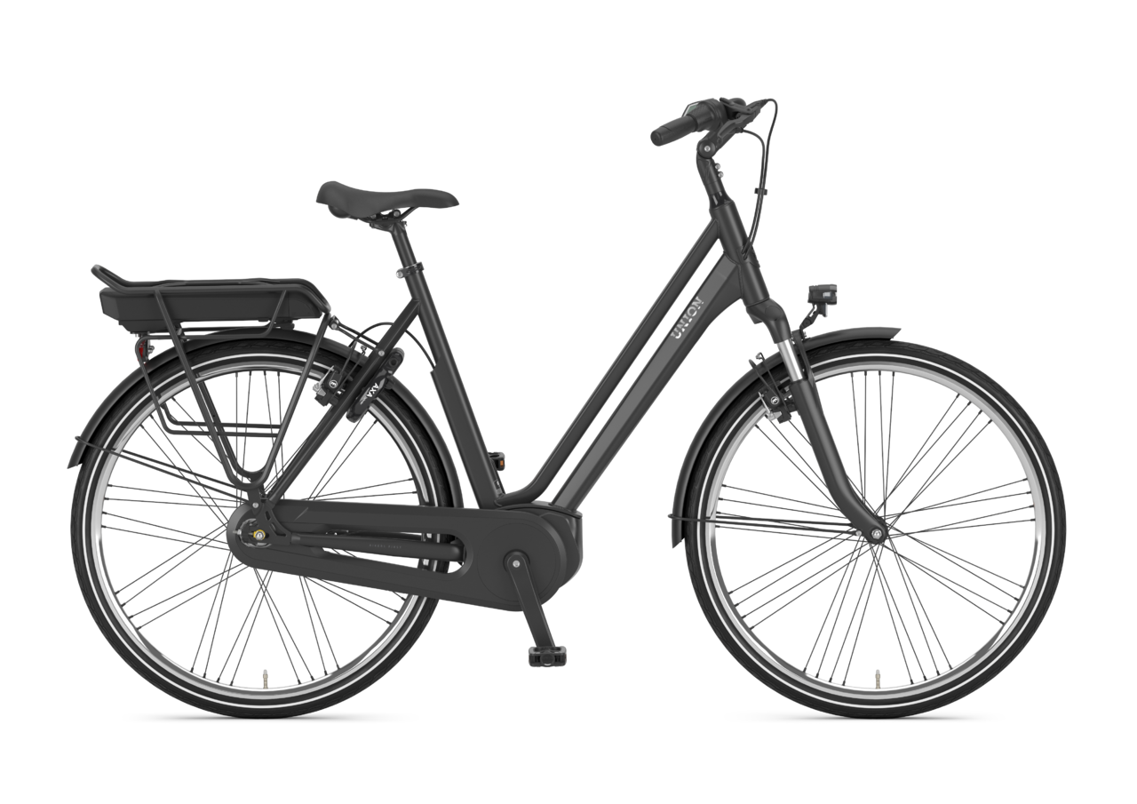 Union E-Fast N7 HMB 2023 Dames Elektrische Fiets Black Mat 57 Cm