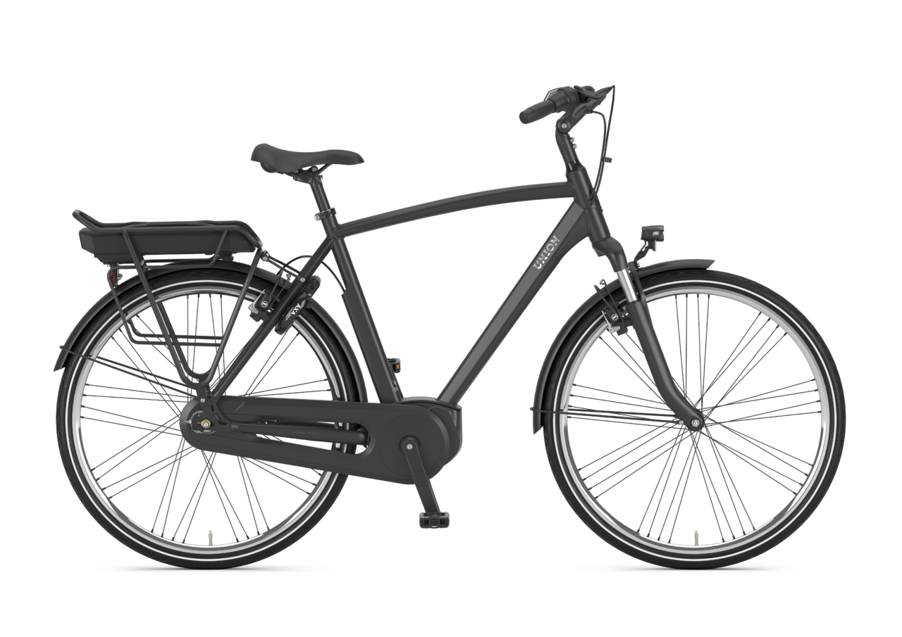 Union E-Fast N7 HMB Heren Elektrische Fiets Black Mat 61 Cm