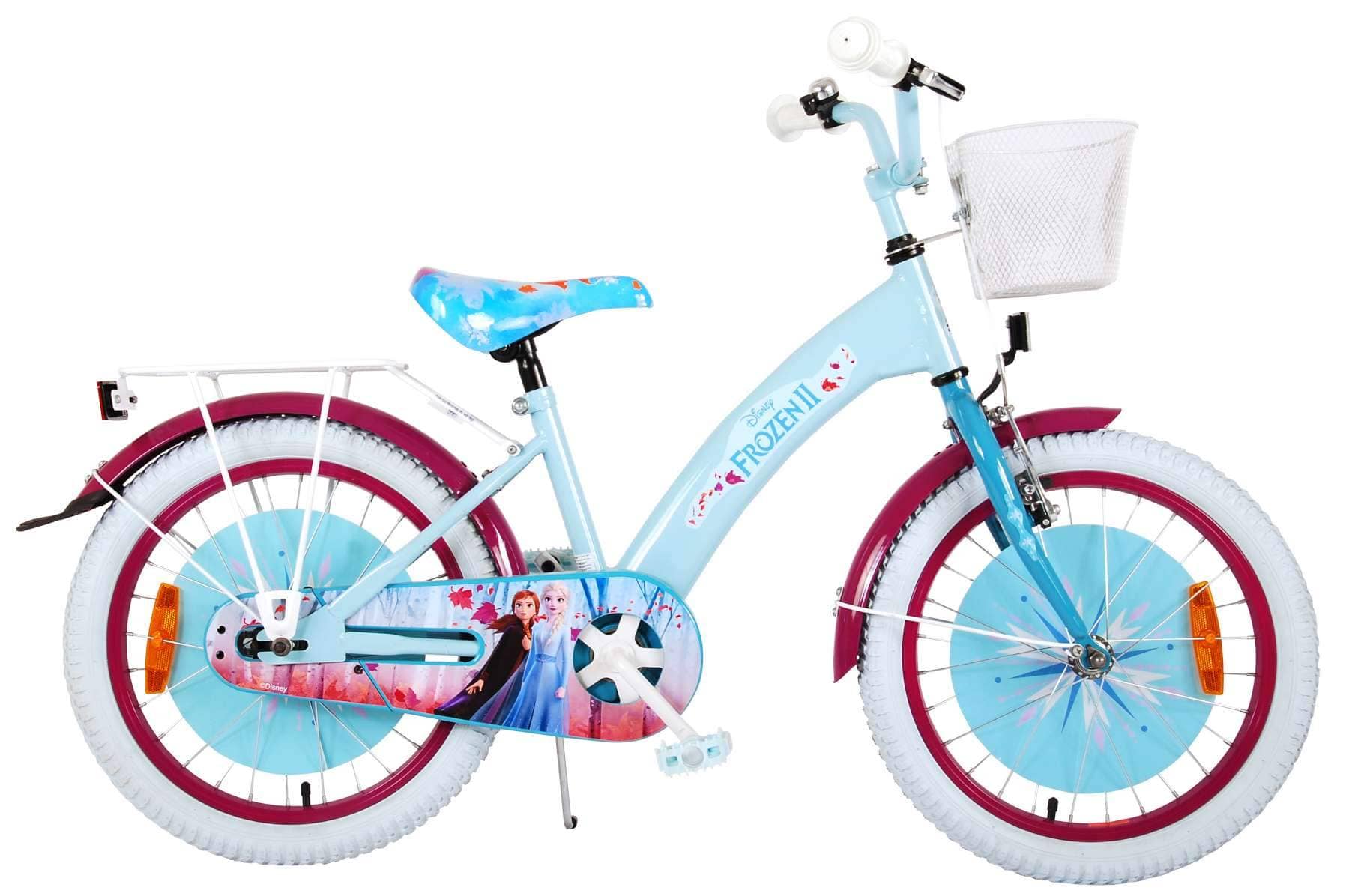 Volare Disney Frozen 18 Inch Meisjes Kinderfiets Blauw