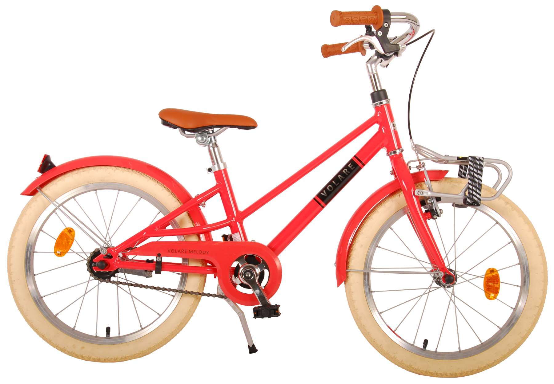 Volare Melody 18 Inch Meisjes Kinderfiets Rood