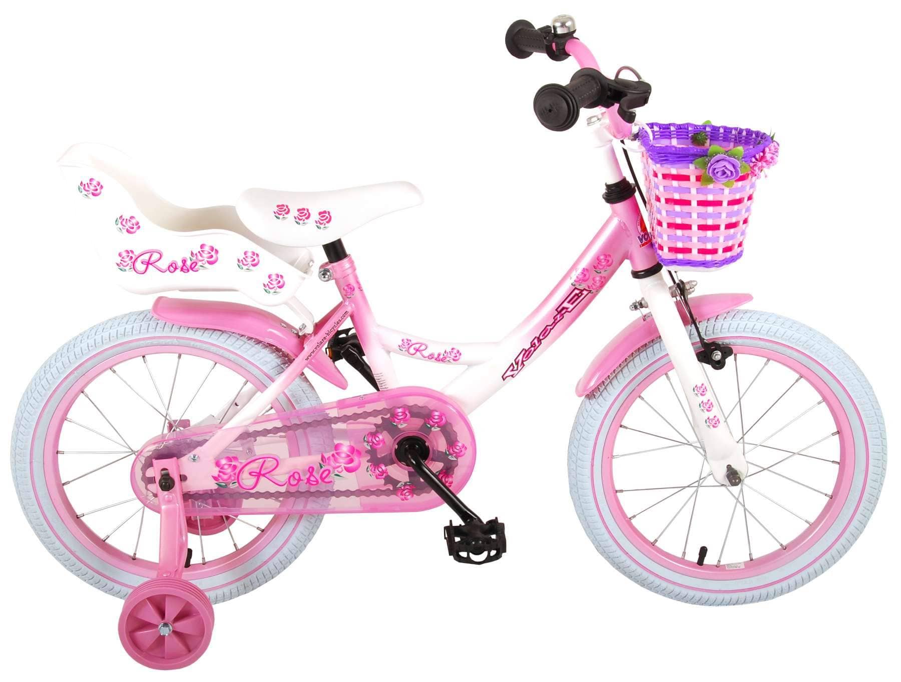 Volare Rose 16 Inch Meisjes Kinderfiets Roze
