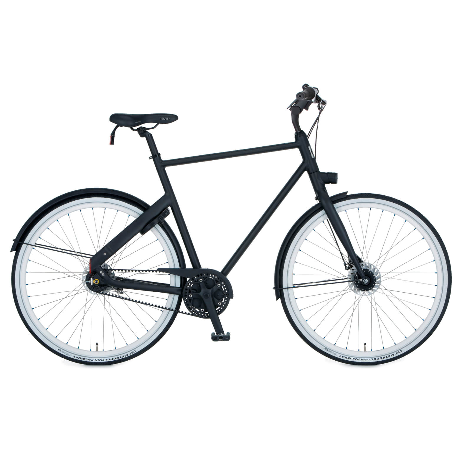 Cortina Blau Herenfiets 61 cm Black Matt ND7 Belt