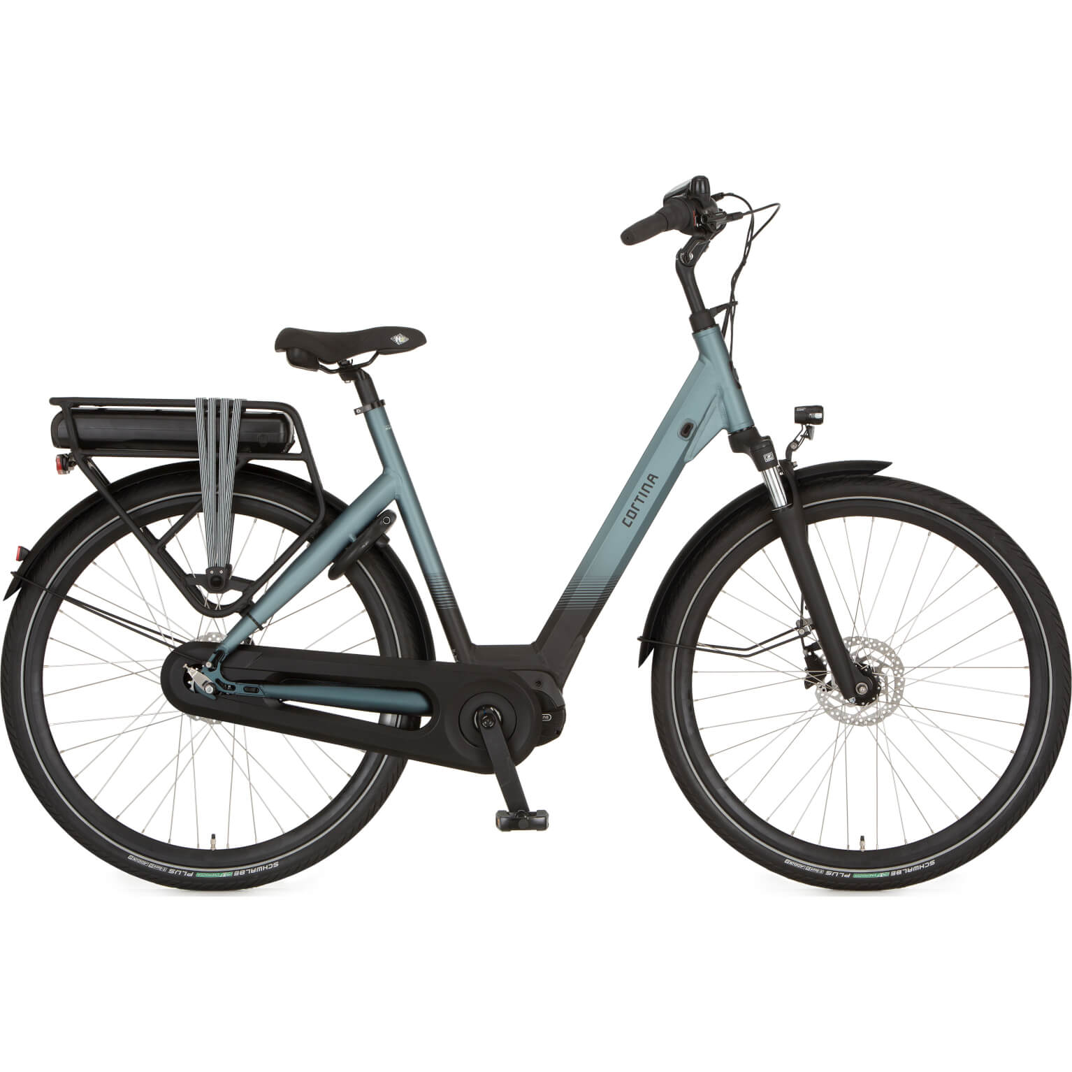 Cortina E-Octa Damesfiets 50 cm Opal Green Matt DB8 M300