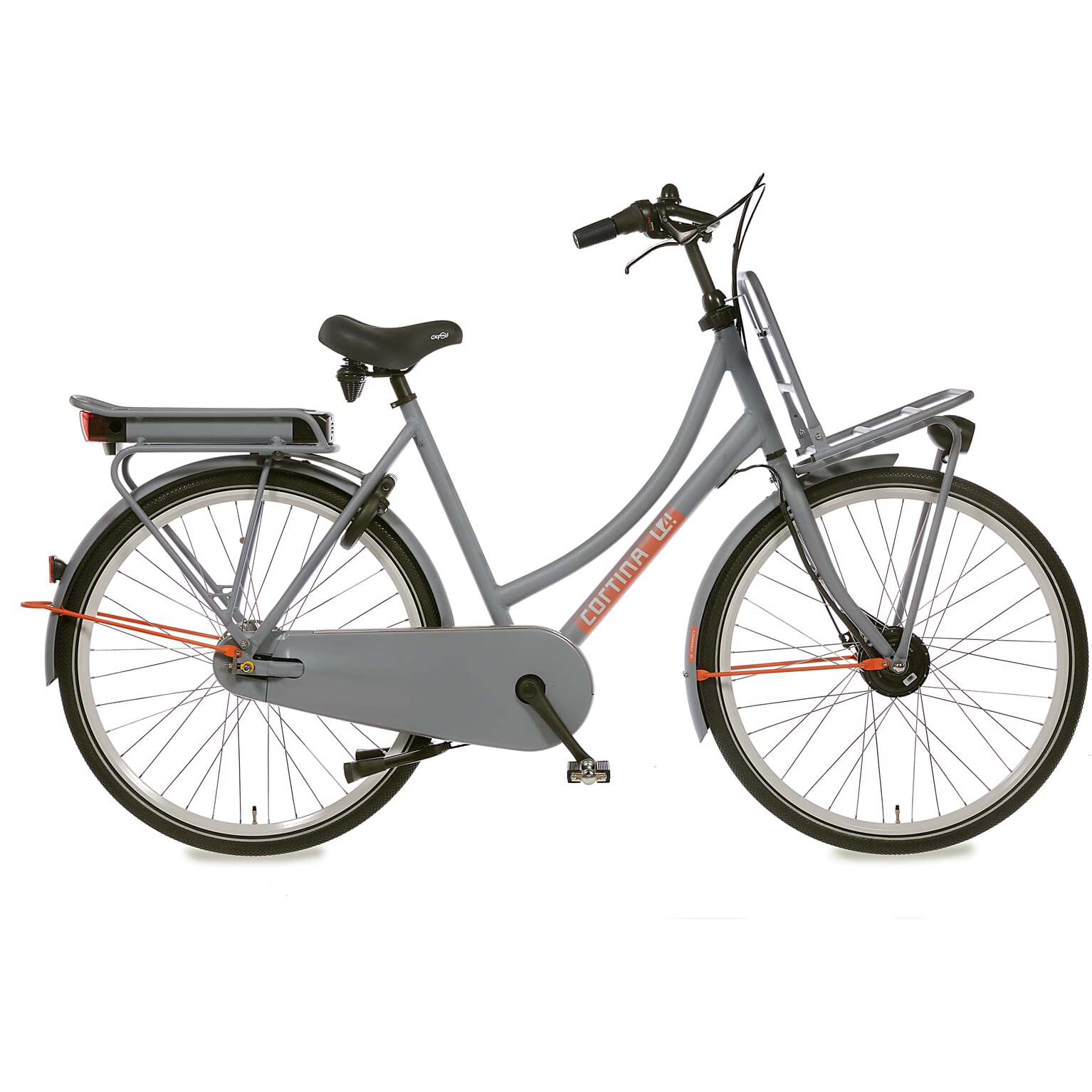 Cortina E-U4 Damesfiets 57 cm Stone Grey Matt RB7 FM 36v