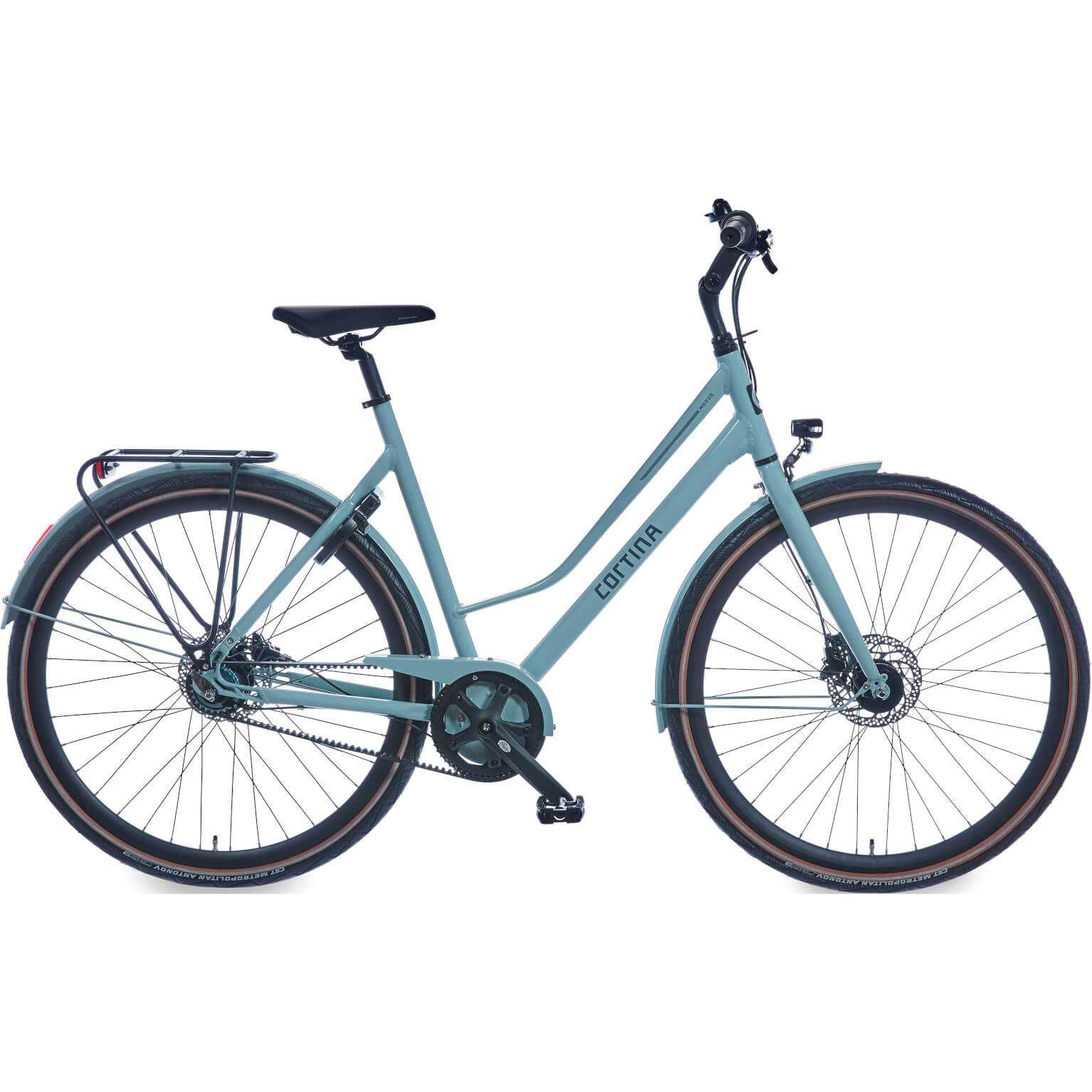 Cortina Mozzo Damesfiets 56 cm Sea Grass ND8 Belt
