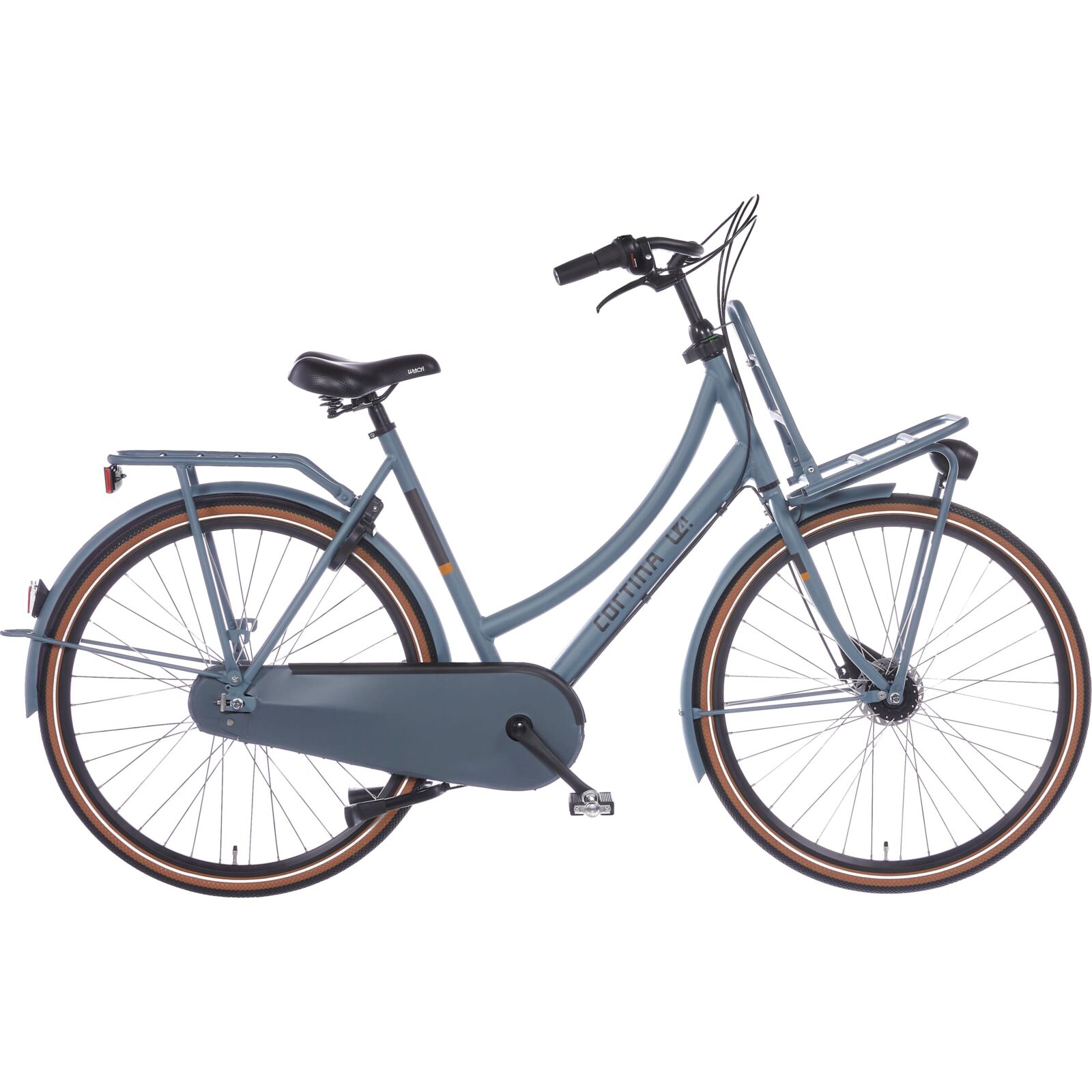 Cortina U4 Transport Solid N7 2023 Dames Transportfiets Mouse Grey Matt 50 Cm
