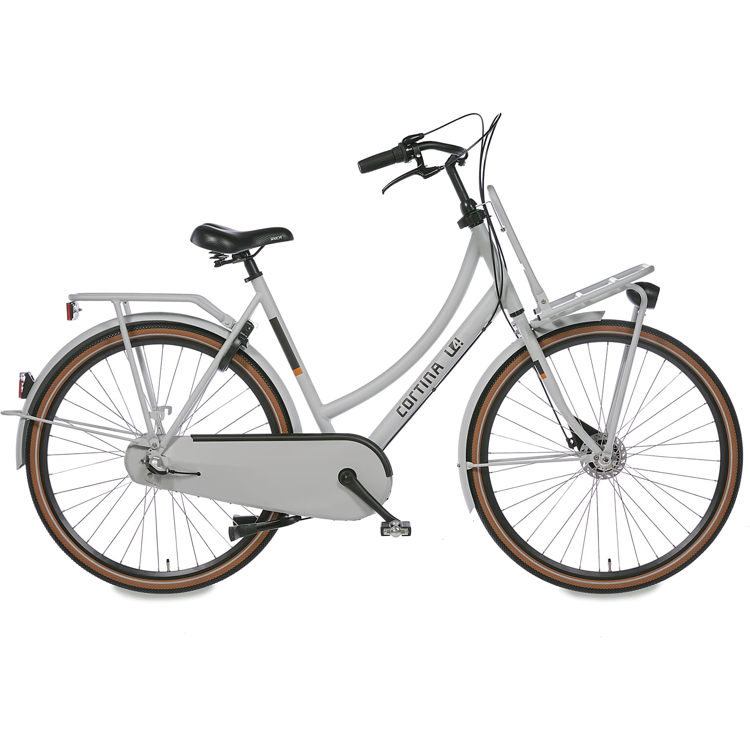 Cortina U4 Solid Damesfiets Smooth Grey Matt RB3