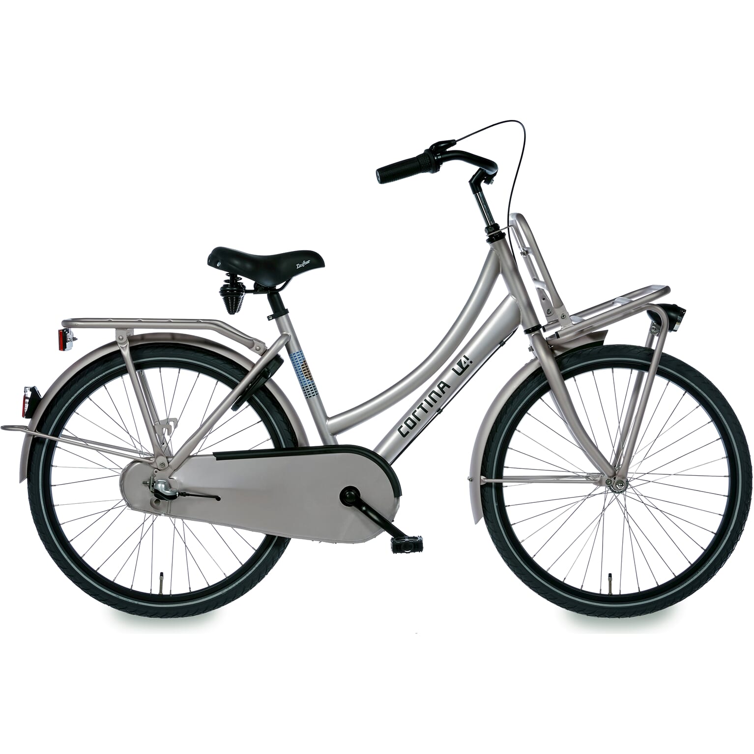 Cortina U4Mini Meisjesfiets 24 inch Metallic Brilliant Silver Matt R3