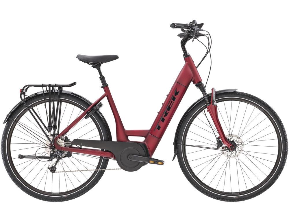 Trek Verve+ 4 Lowstep Matte Rage Red M 500Wh