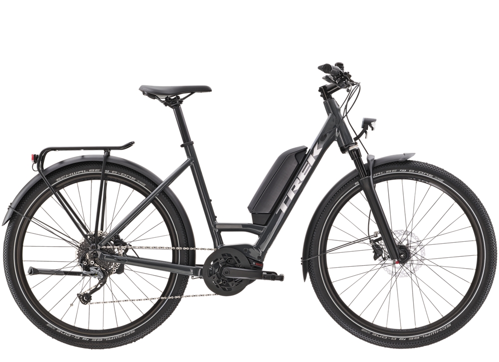 Trek Allant+ 5 Lowstep M Solid Charcoal 500Wh
