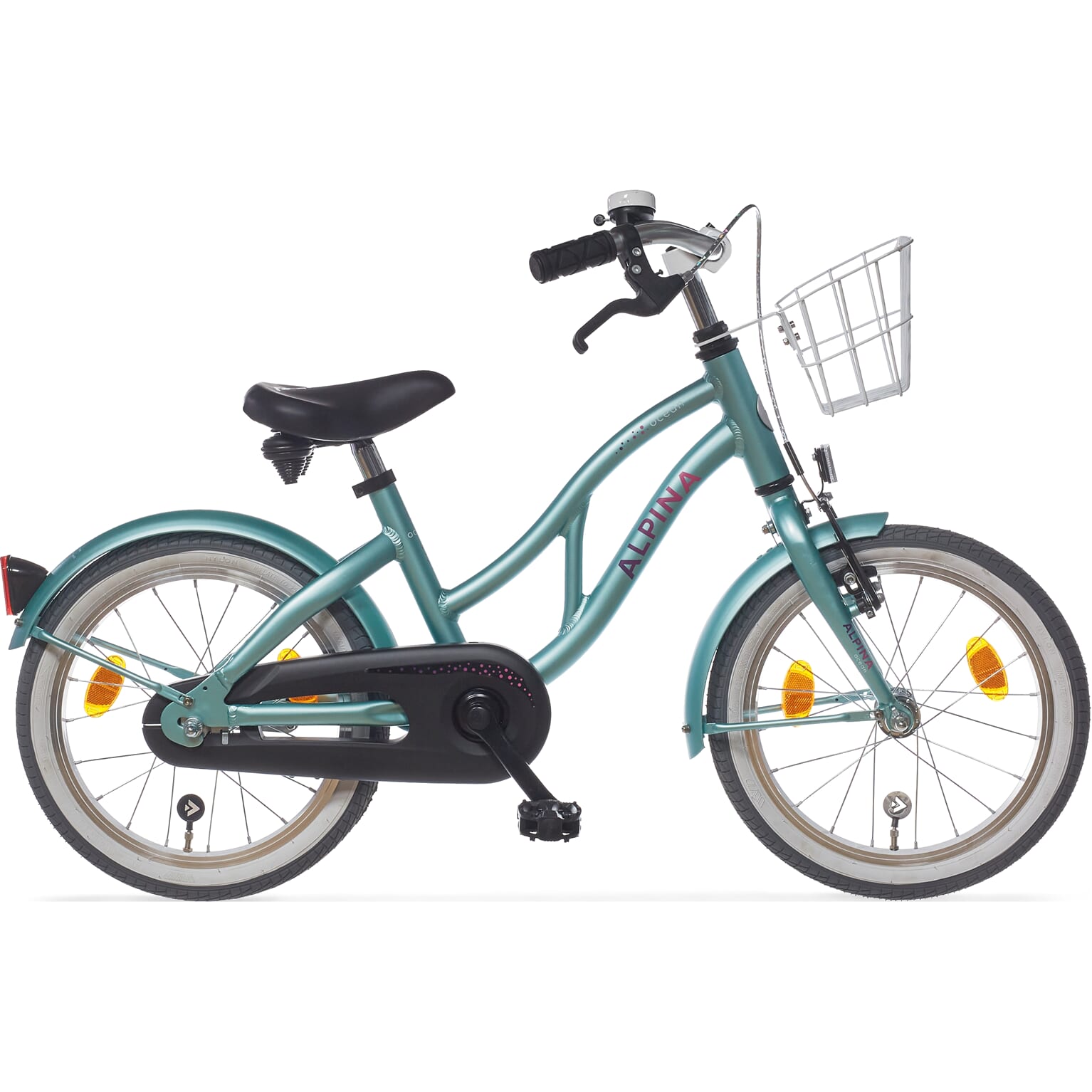 Alpina Ocean Meisjesfiets 18 inch Soft Green Matt