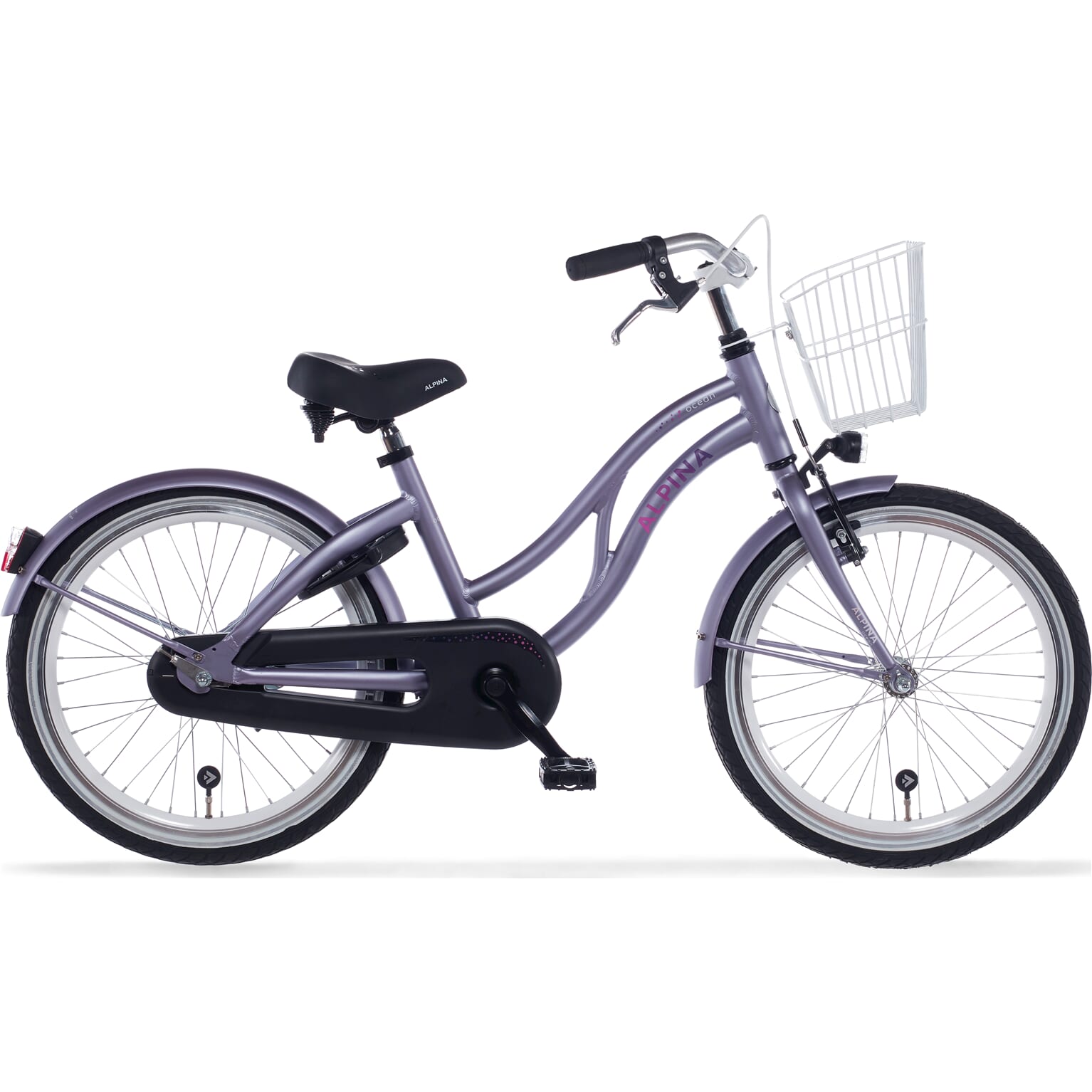 Alpina Ocean Meisjesfiets 22 inch Hazy Lavender Matt