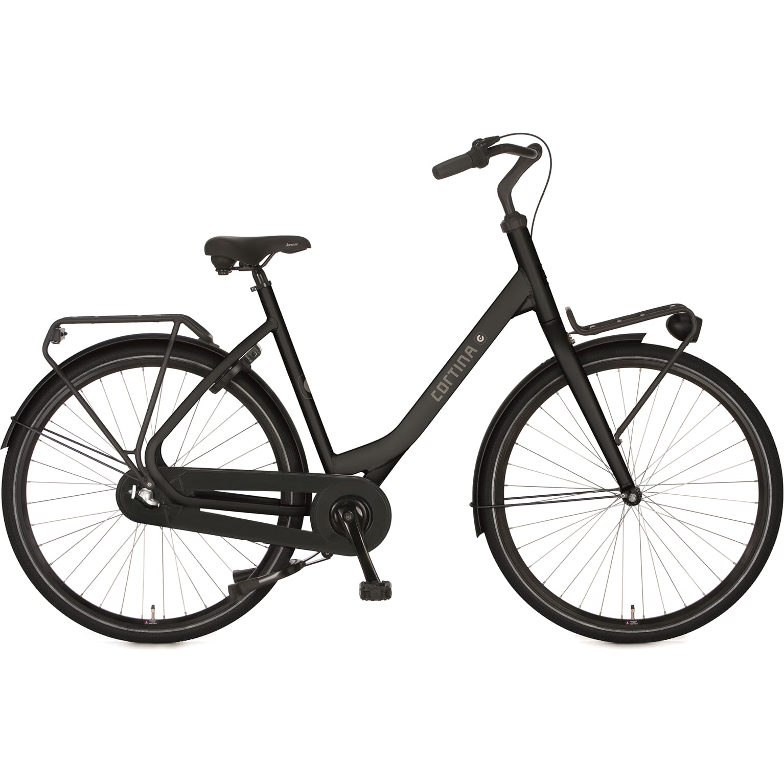Cortina Common Damesfiets 57 cm Jet Black Matt R3