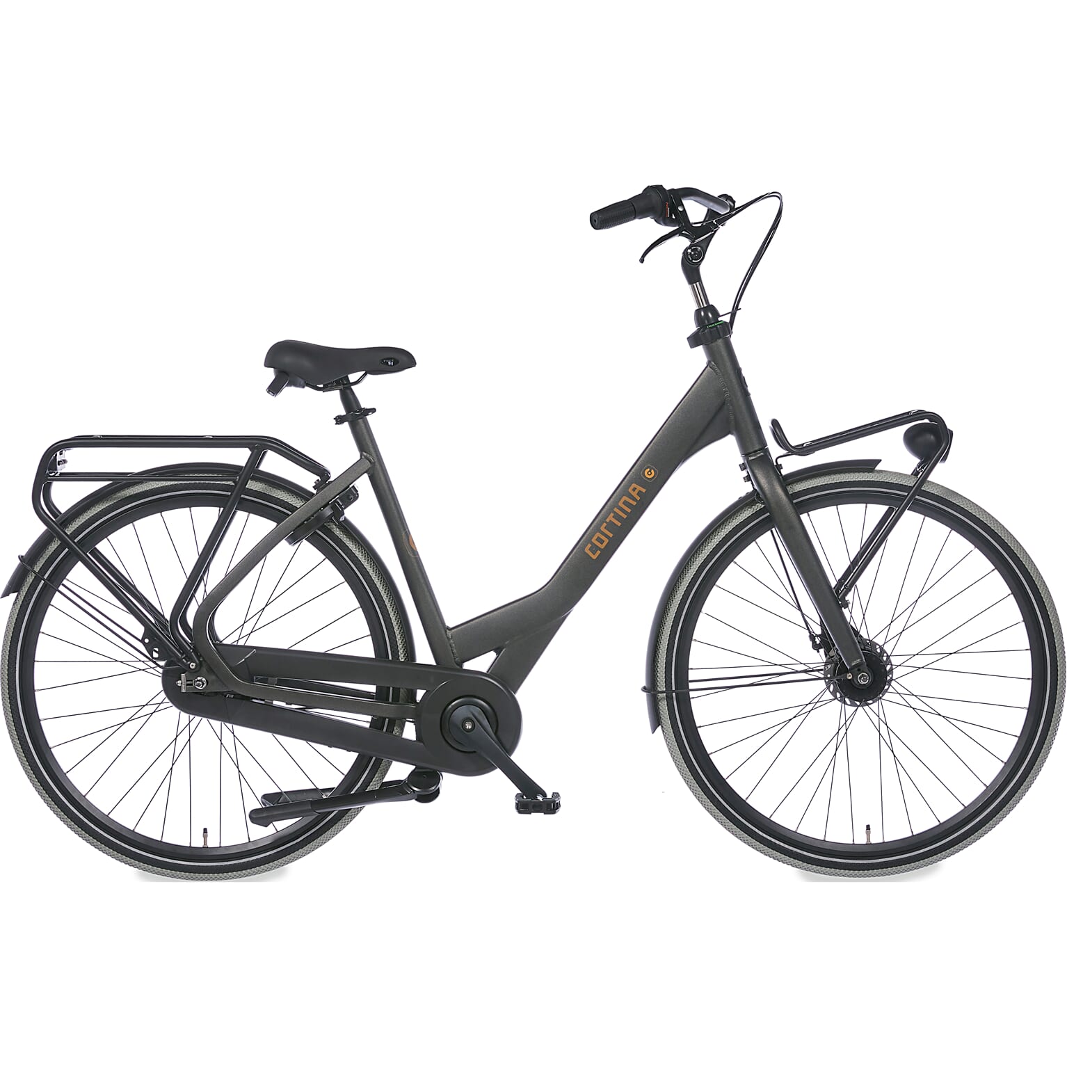 Cortina Common Family-fiets 50 cm Black Gold Matt ND7