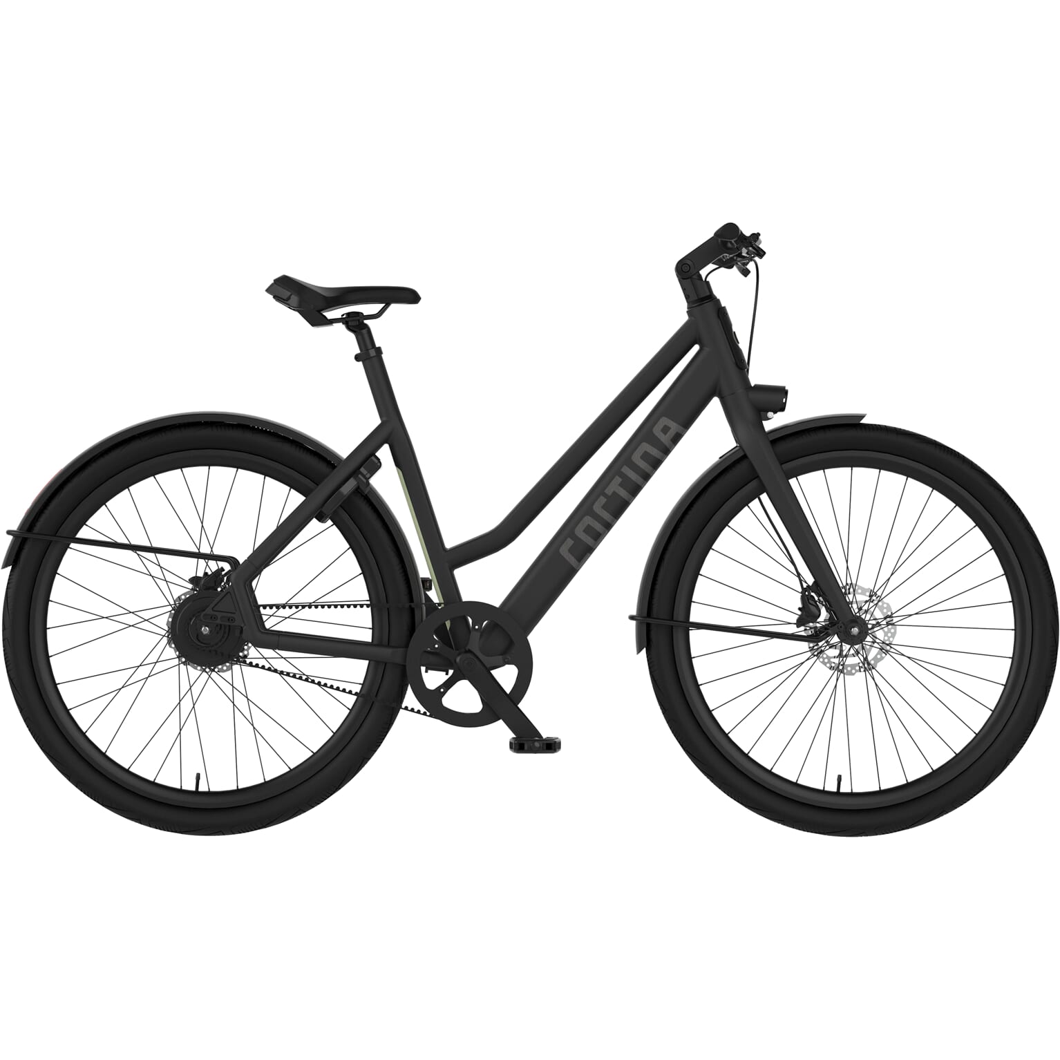 Cortina E-Lett Damesfiets Achterwielmotor