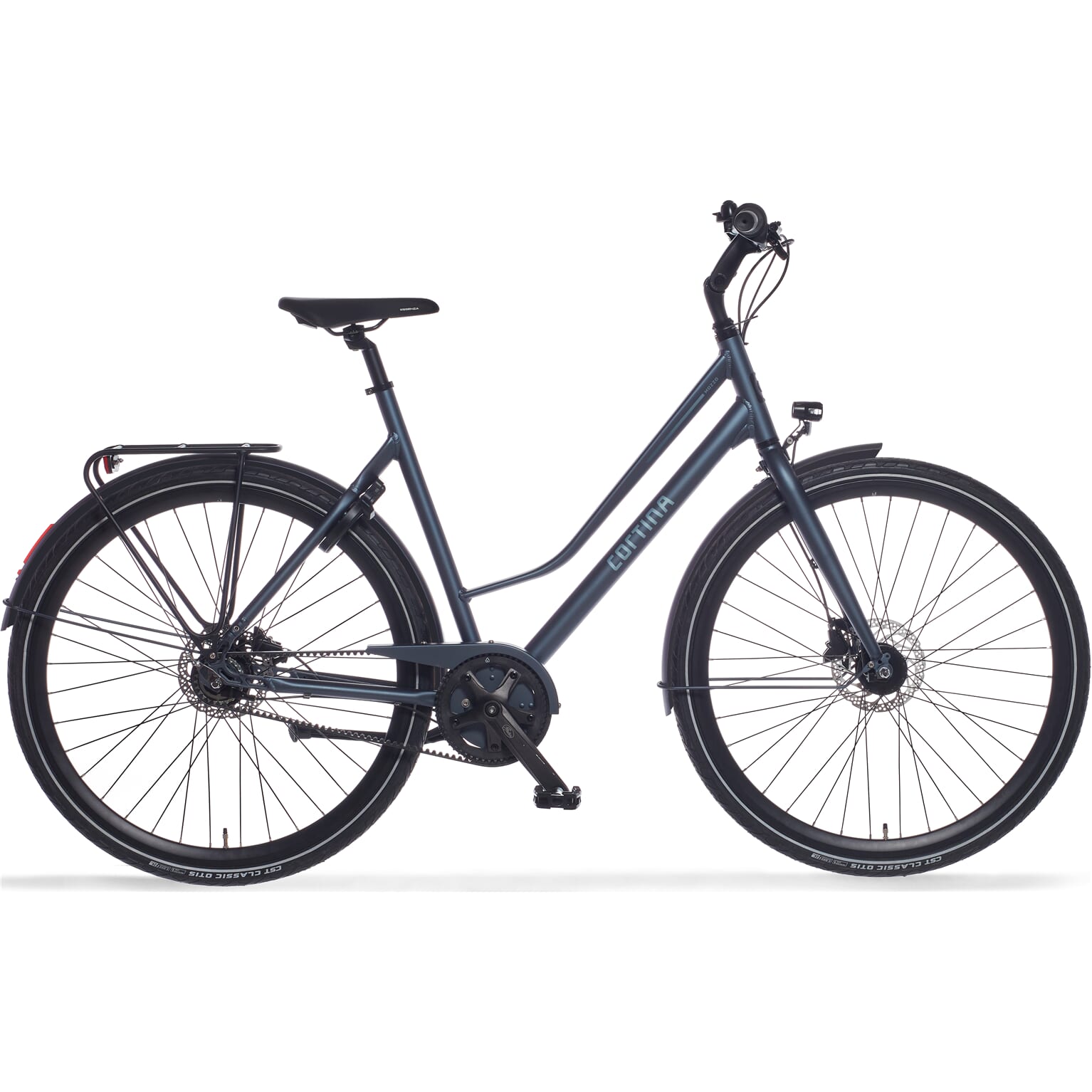 Cortina Mozzo Damesfiets 56 cm Thundercloud Matt ND7 Belt