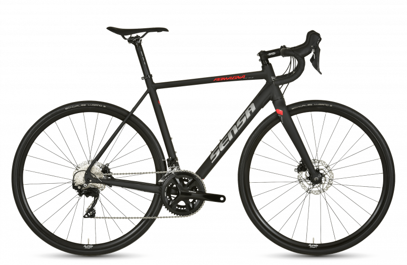 Sensa Romagna SLE Disc Heren Racefiets Matt Black 58 Cm